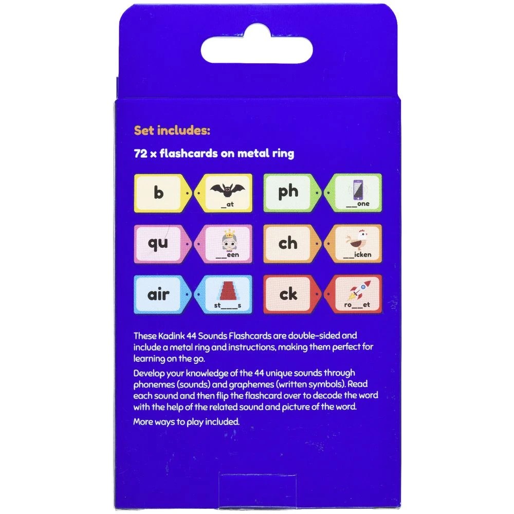 3 Kadink Flashcards Sounds, 3 of 5