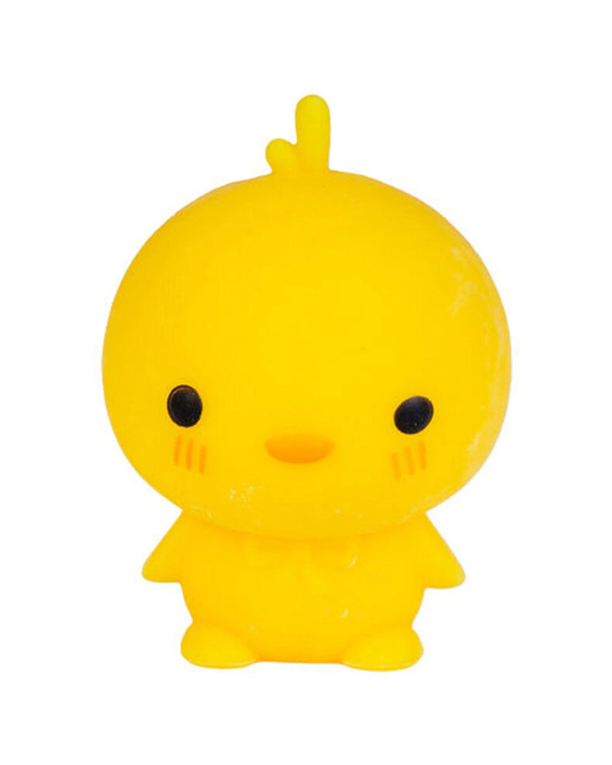 2 Smooshos 6PK Baby Chicken Squishy Ball Childrens Toy Stress Relief Set 6.1x5.4x7cm - Yellow, 2 of 5