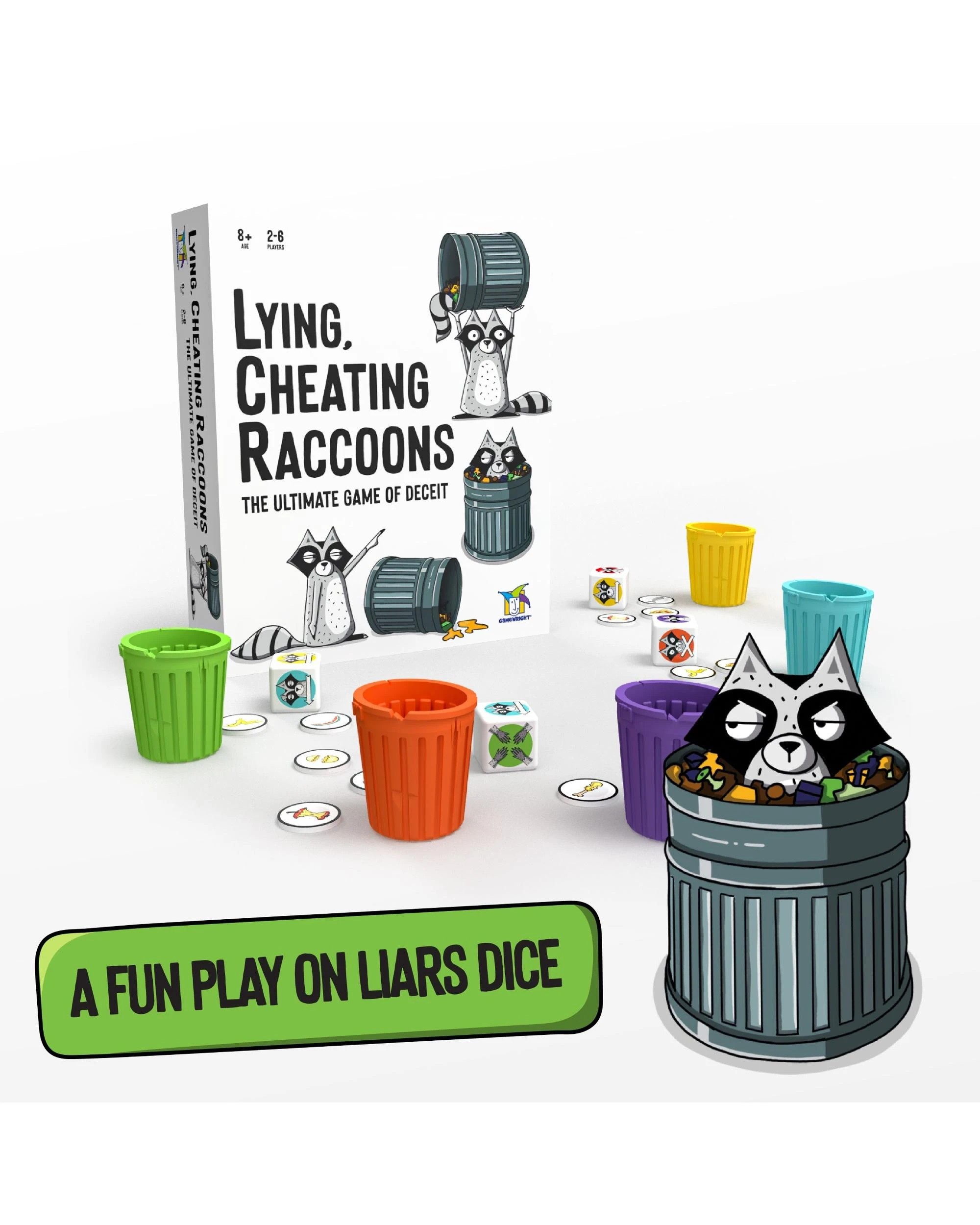 5 Lying, Cheating Raccoons Game, 5 of 6