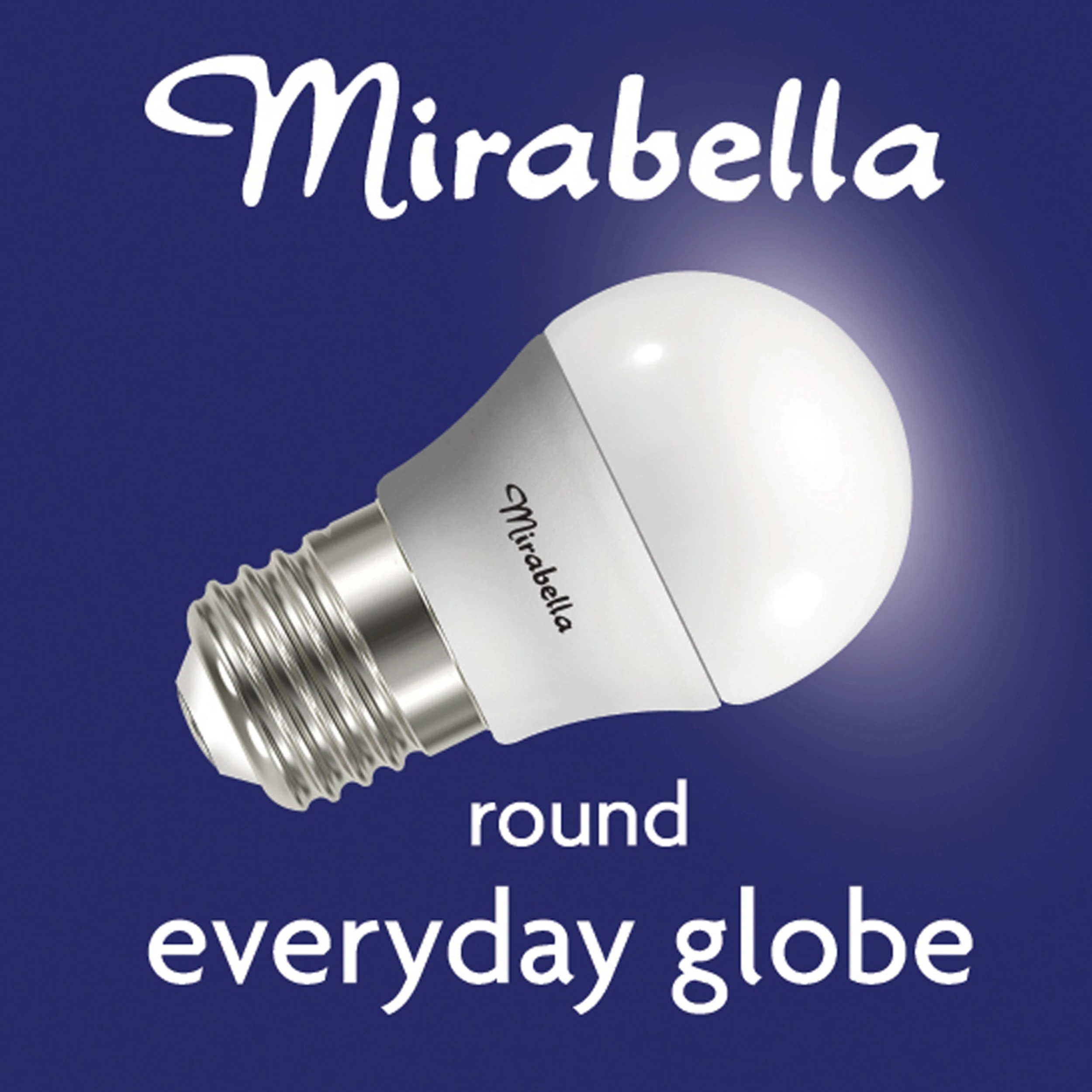 6 Mirabella E27 5.5W Warm White LED Round Everyday Globe, 6 of 6