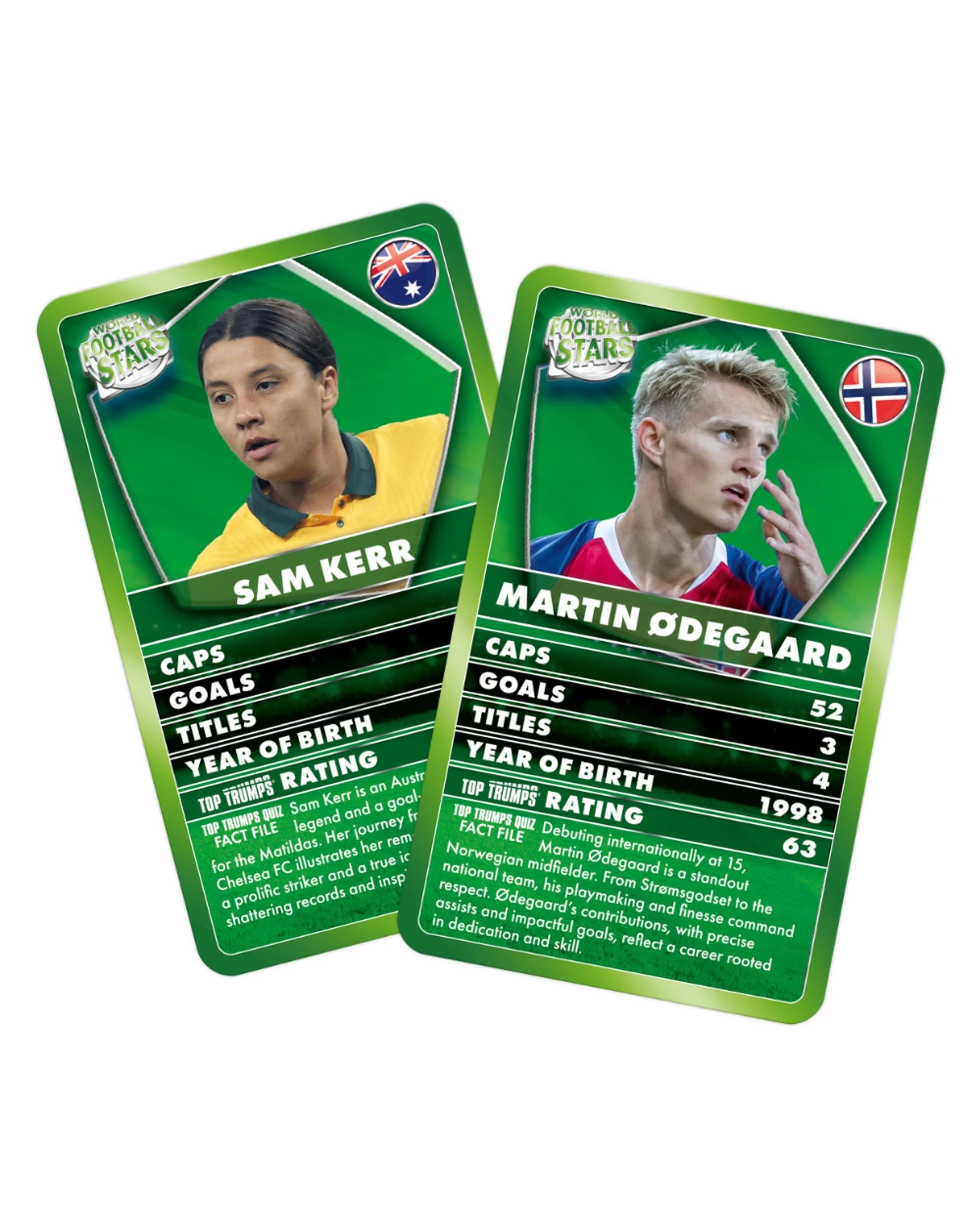 2 Top Trumps World Football Stars Refresh, 2 of 3