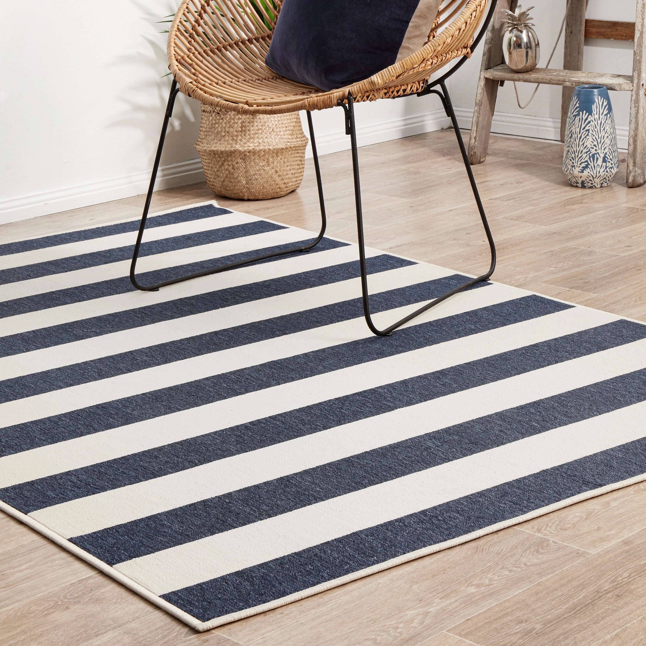 3 Common Ground Rugs Coastline 4444 220x150cm - Blue, 3 of 9