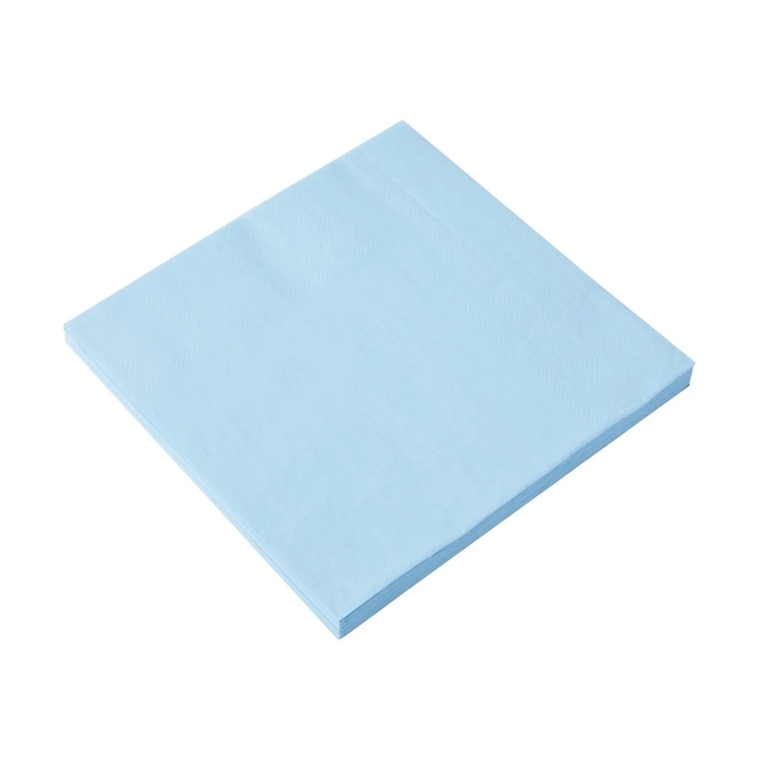 2 20 Piece Pastel Blue Paper Napkins, 2 of 5