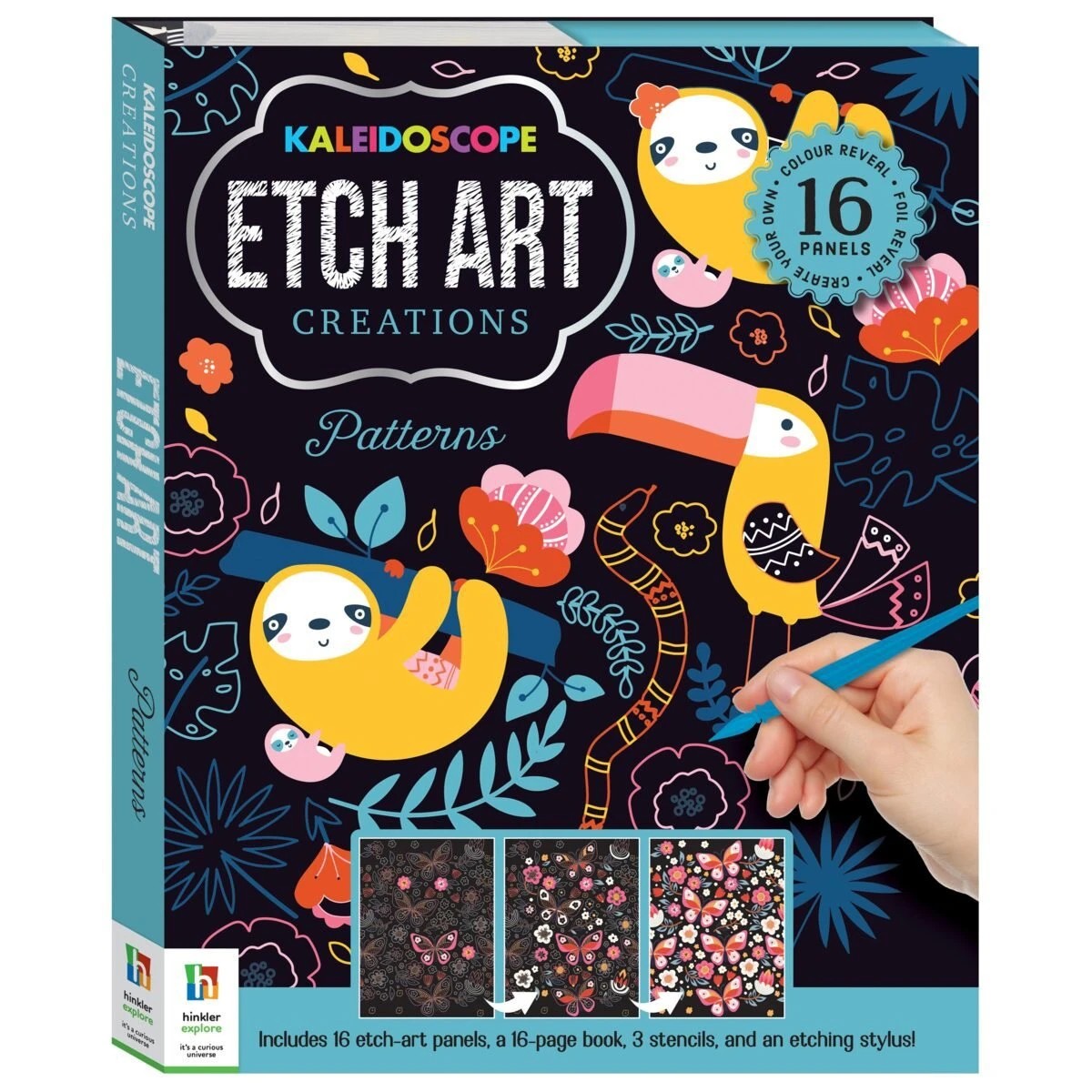 1 Kaleidoscope Etch Art Creations: Patterns Kit, 1 of 7