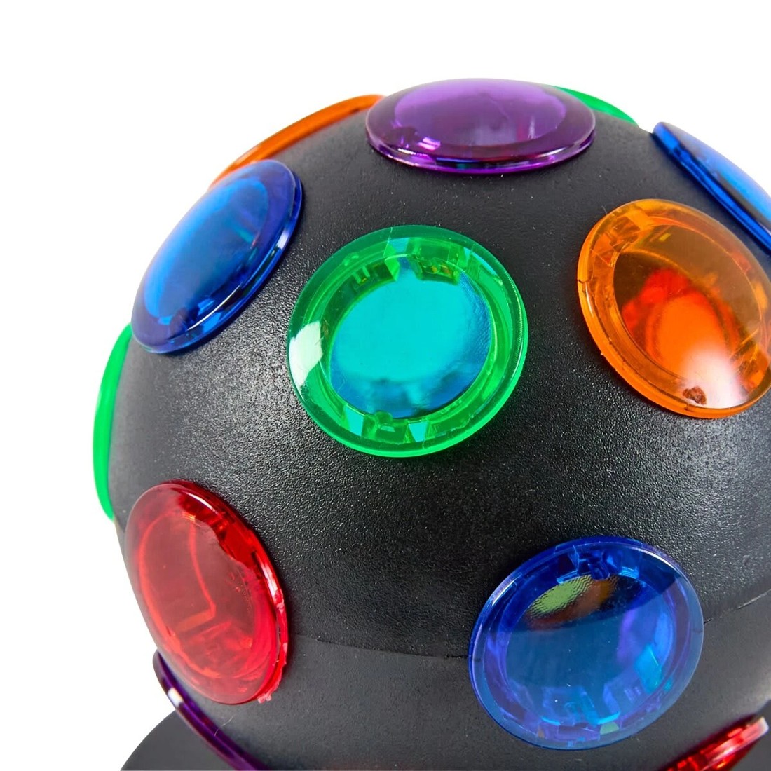 6 Mini Rotating Disco Ball Light, 6 of 9