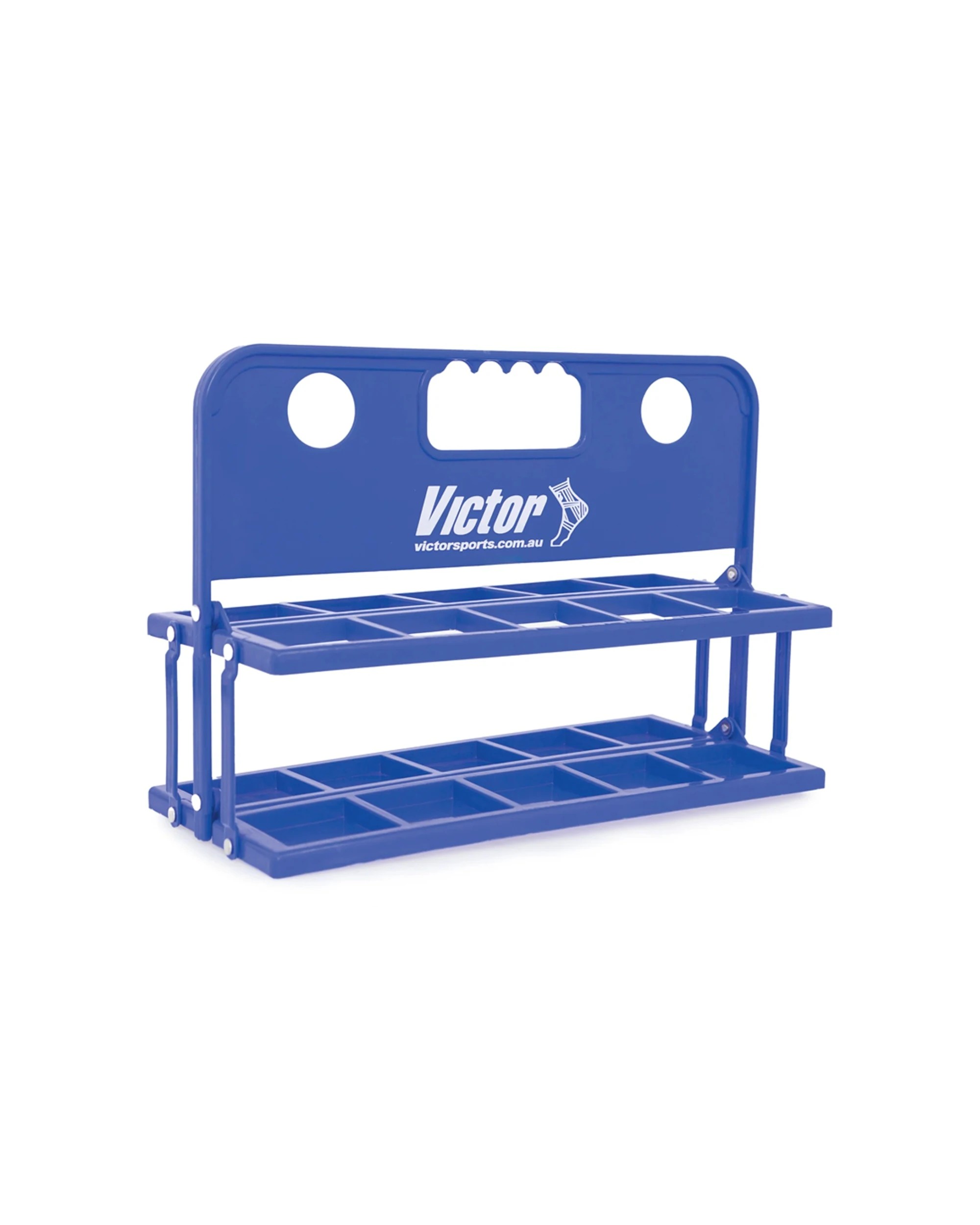 7 Victor Sports Collapsible Handheld Bottle Holder For 10 Bottles ABS Plastic, 7 of 8