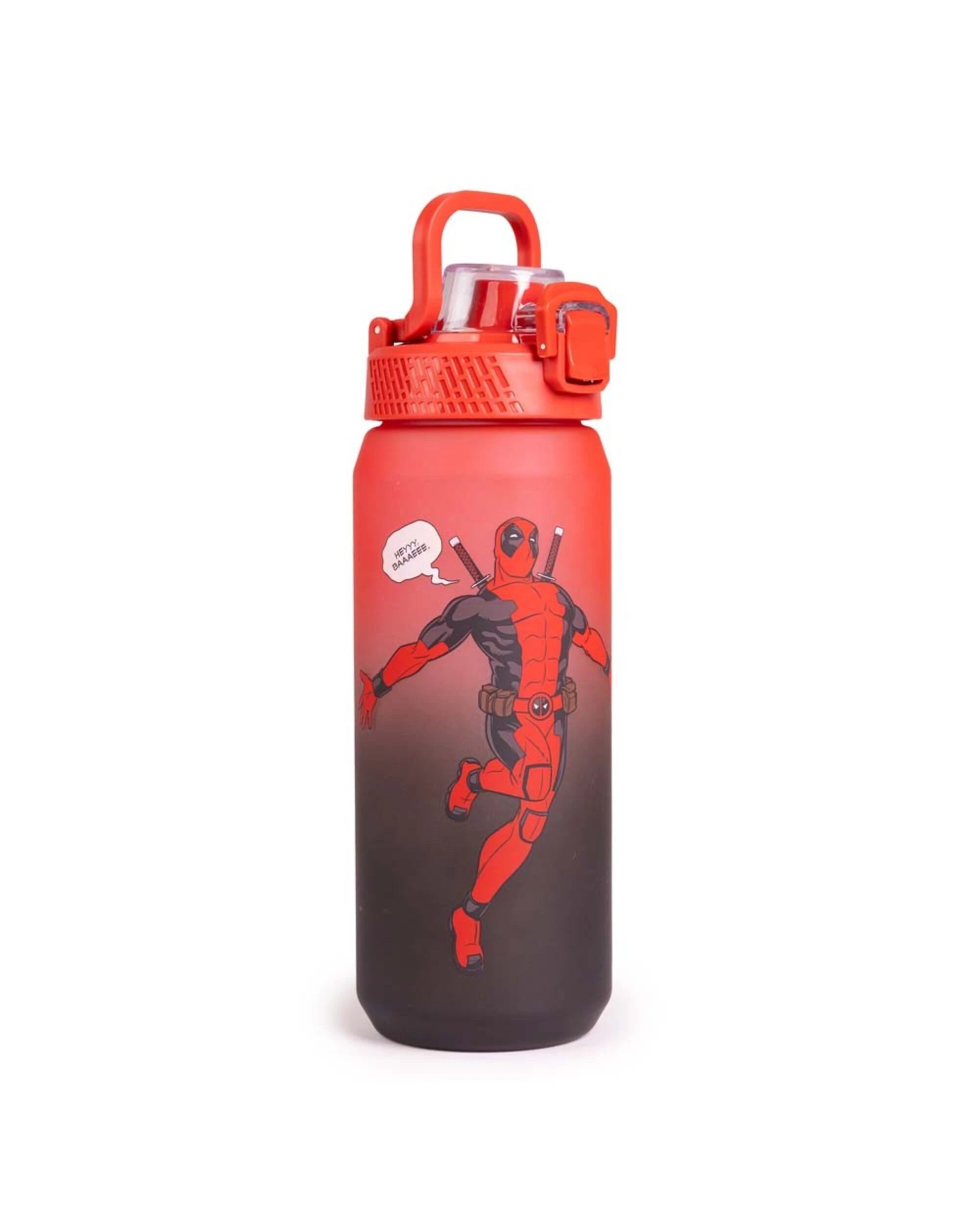 2 Marvel - Deadpool - Bad Decisions Make Good Stories 1.5L Sports Drink Bottle - Black,Red, 2 of 3