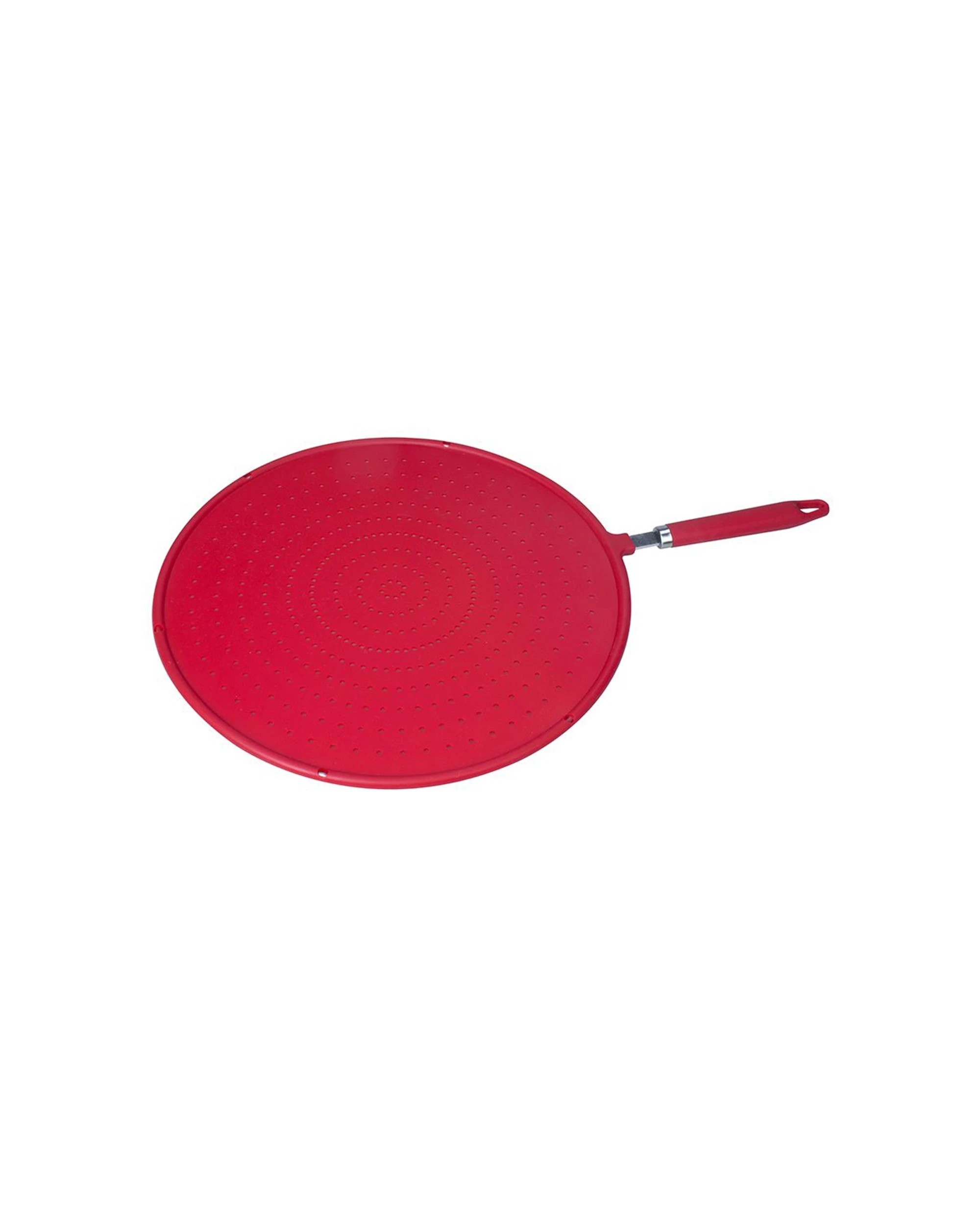 1 Appetito Silicone Splatter Screen 31 cm Red — Heat-Resistant Kitchen Splatter Guard - Red, 1 of 3