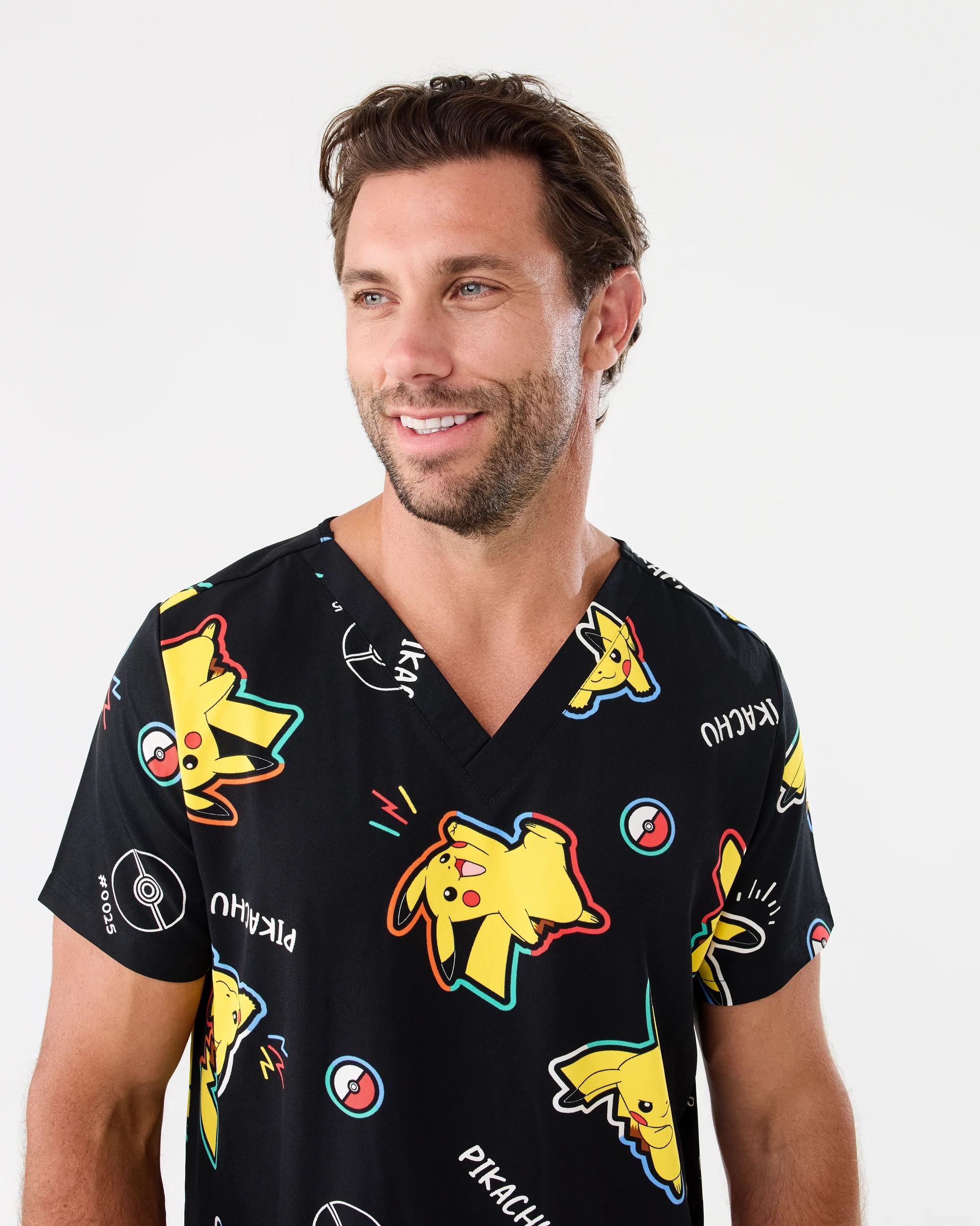 4 Workwear Pokemon License Scrub Top Pokemon, 4 of 8