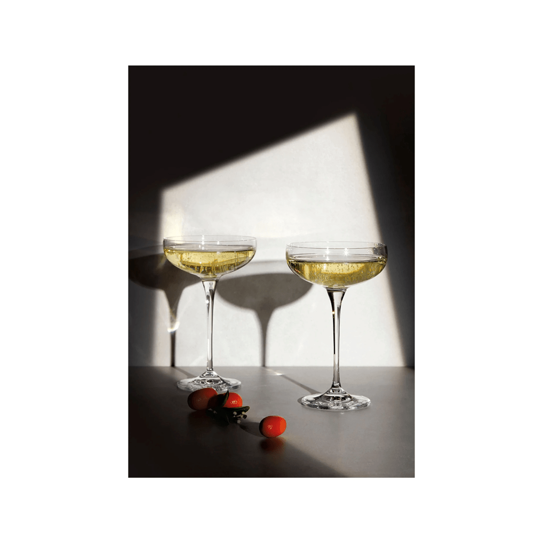 6 Krosno Harmony 6pc Durable Stemmed Coupe Champagne Glass Set 240ml Glassware
 - Plain, 6 of 9