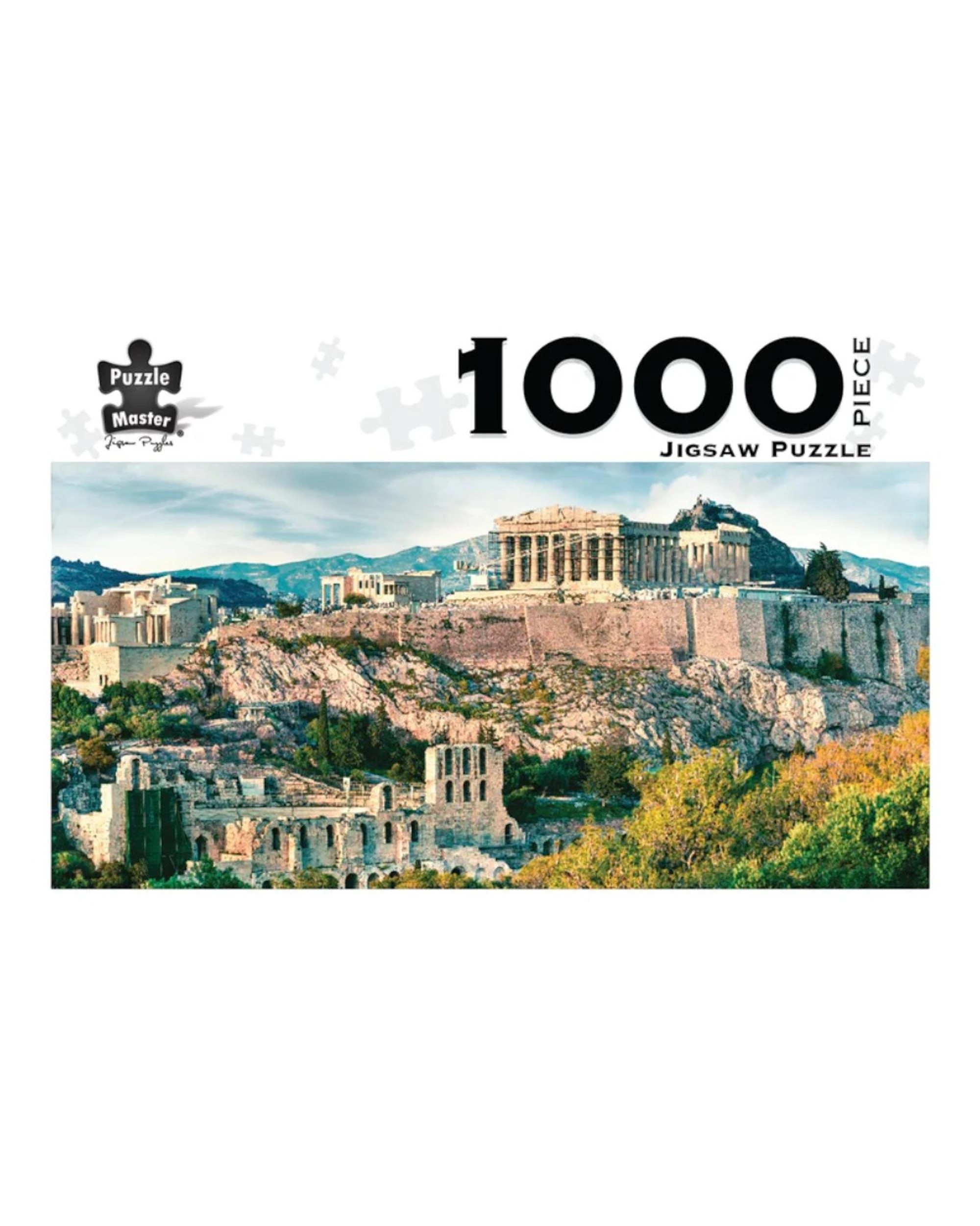 2 Puzzle Master Athenian Acropolis Greece 1000 Piece Jigsaw Puzzle, 2 of 3