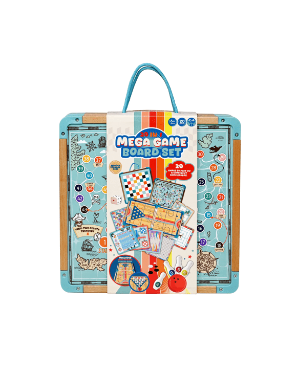 20-in-1 Mega Game Board Set