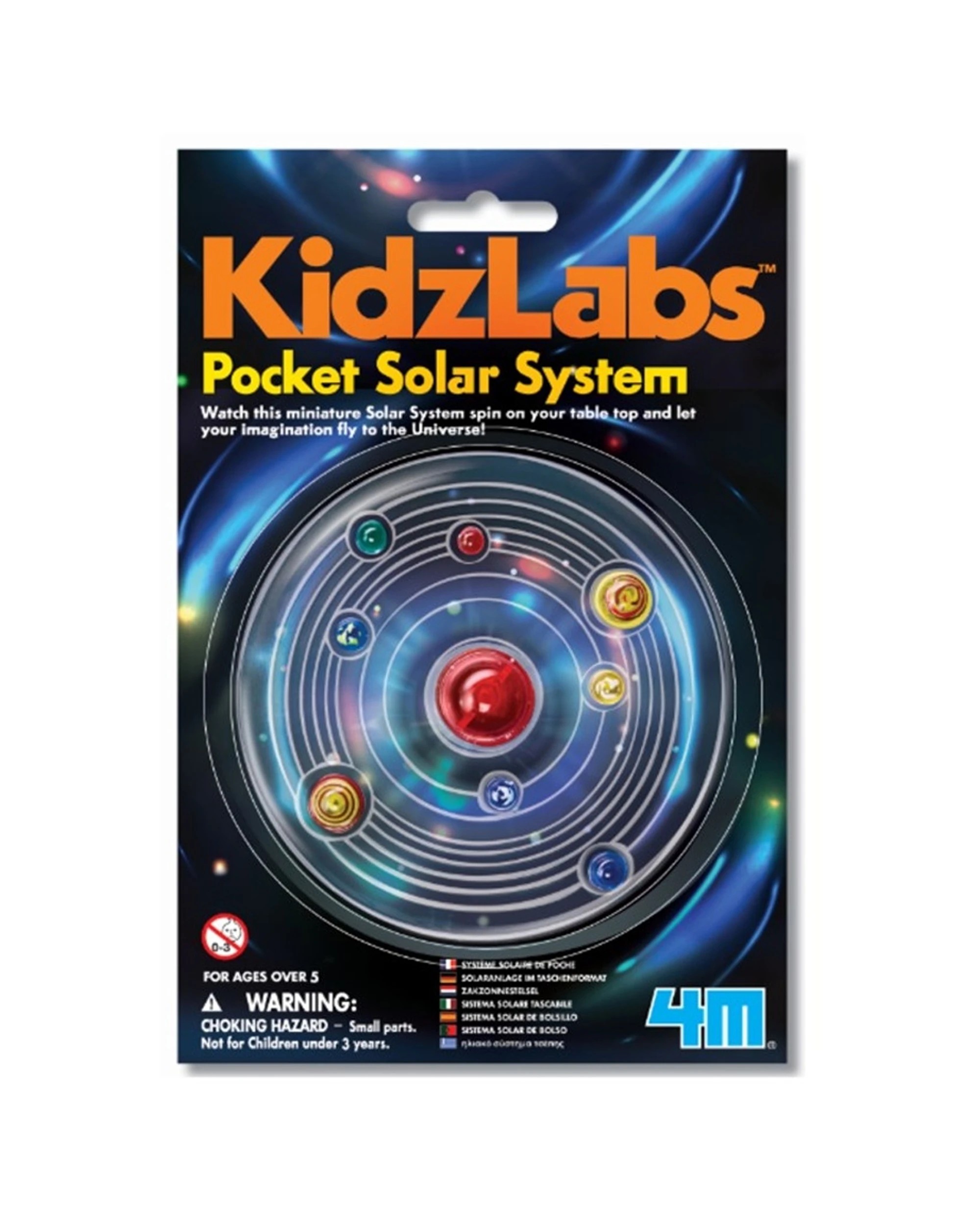 1 4M Kidzlabs Pocket Solar System Kids Children STEM Science Educational Toy, 1 of 3
