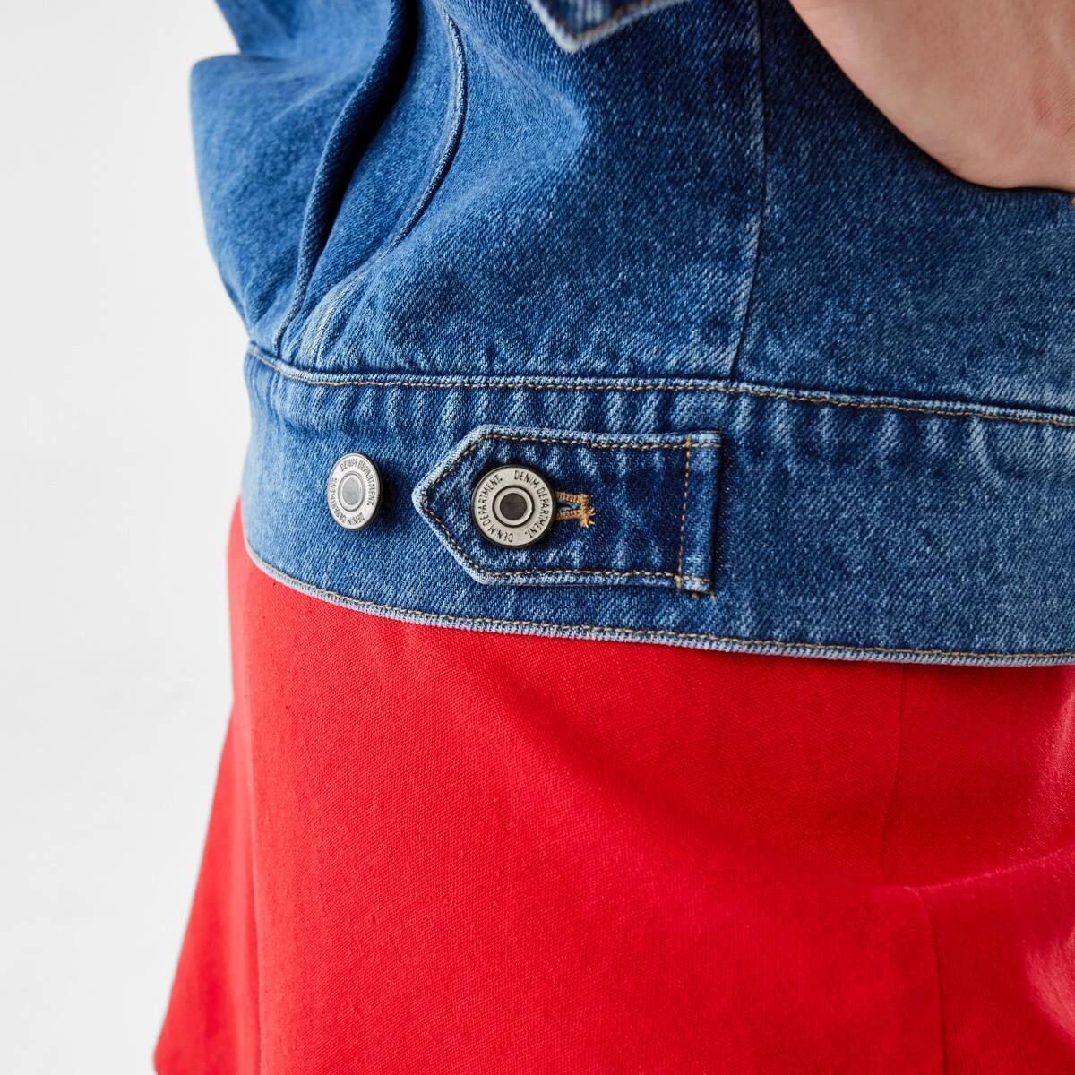10 Oversized Denim Jacket Mid Wash, 10 of 10