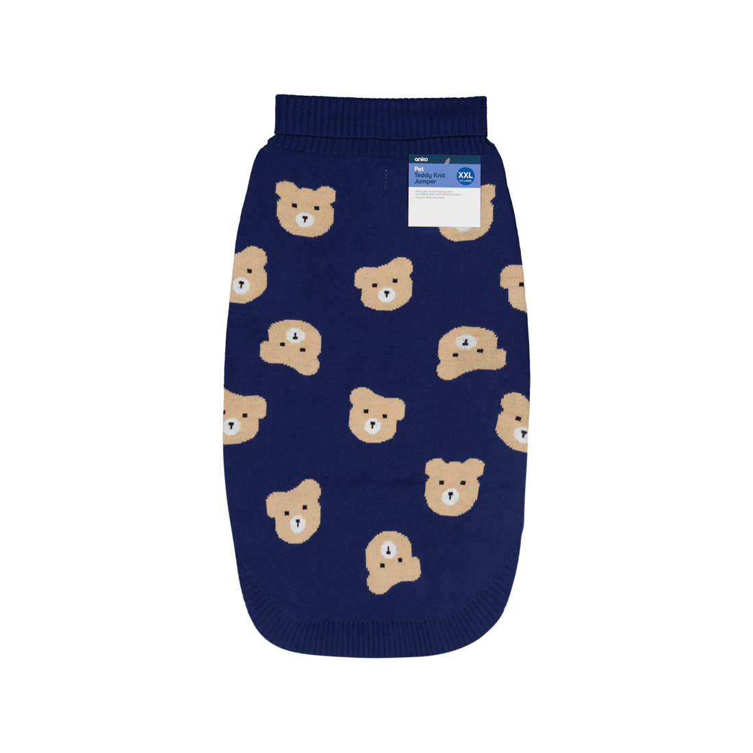 9 Pet Teddy Knit Jumper - Extra Extra Large, 9 of 9