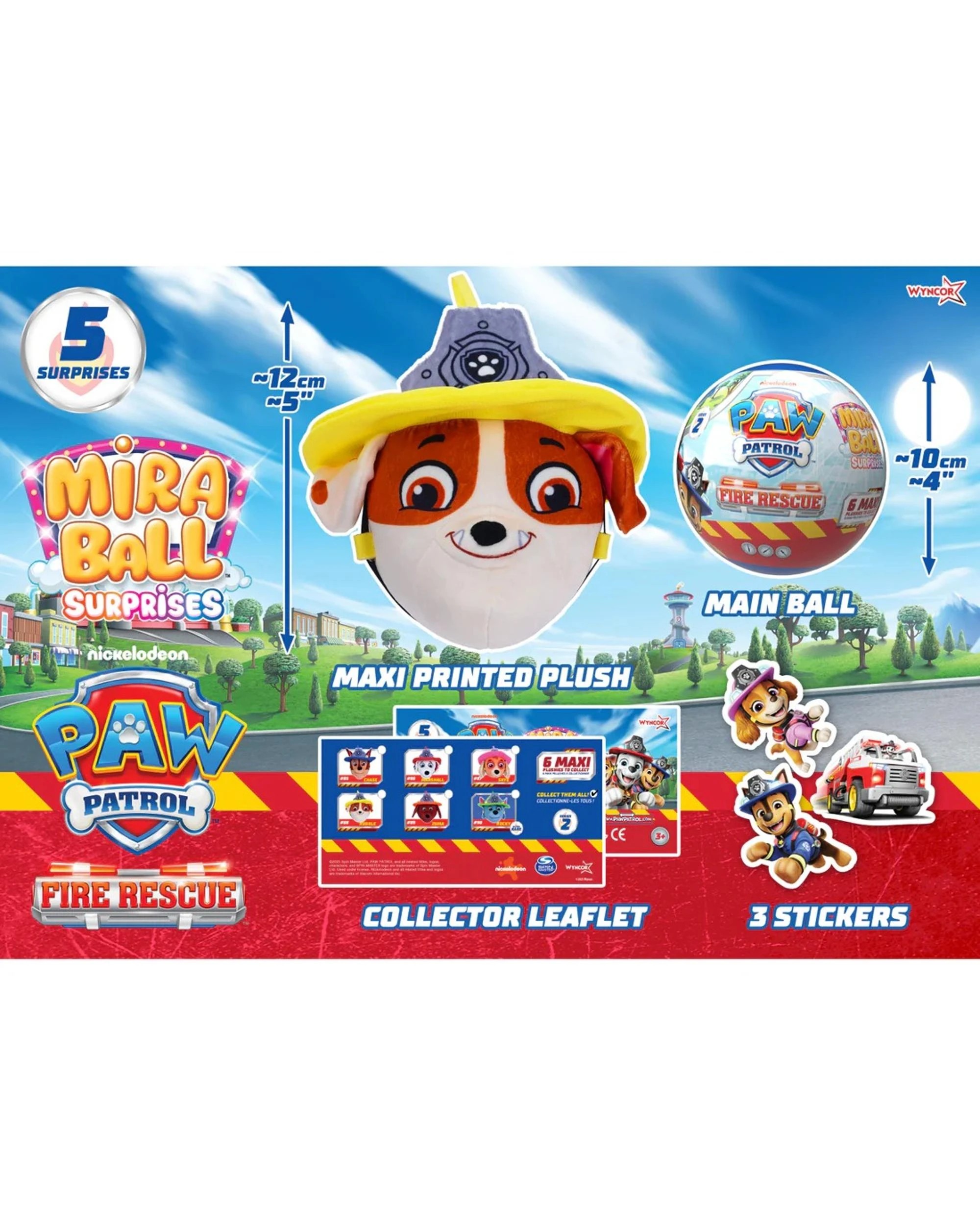 2 Miraball Surprises Paw Patrol Plush Blind Ball, 2 of 7
