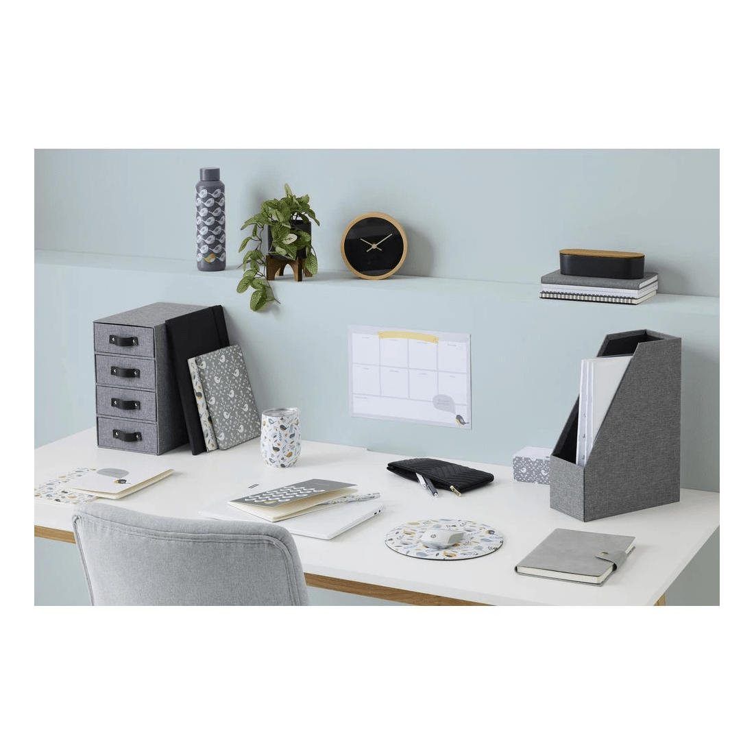 3 Otto Ceramic Pen Tray with Lid, 3 of 6