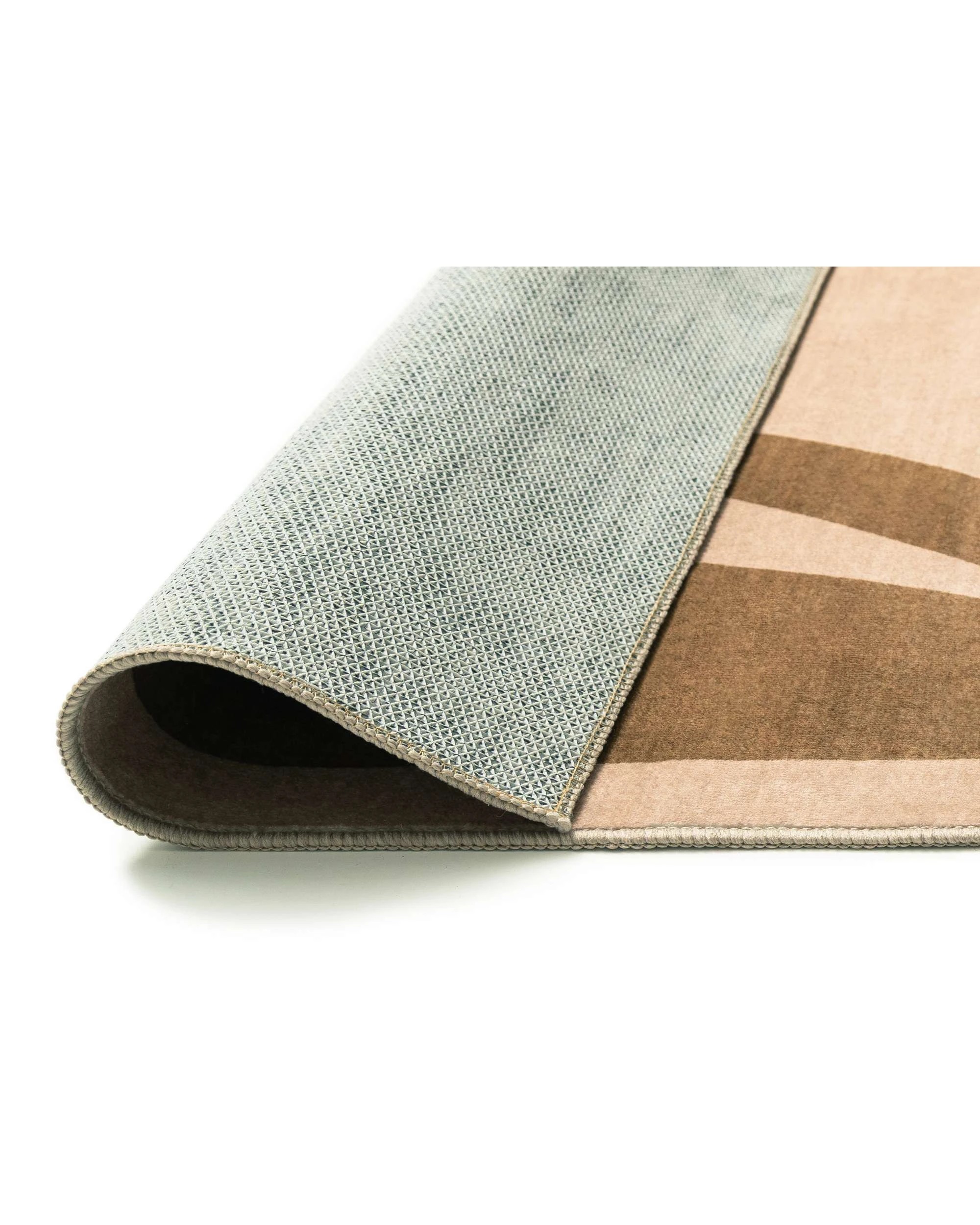 5 Loopsie Marbela Tonal Botanical Border Washable Rug-320cm x 230cm - Brown, 5 of 8