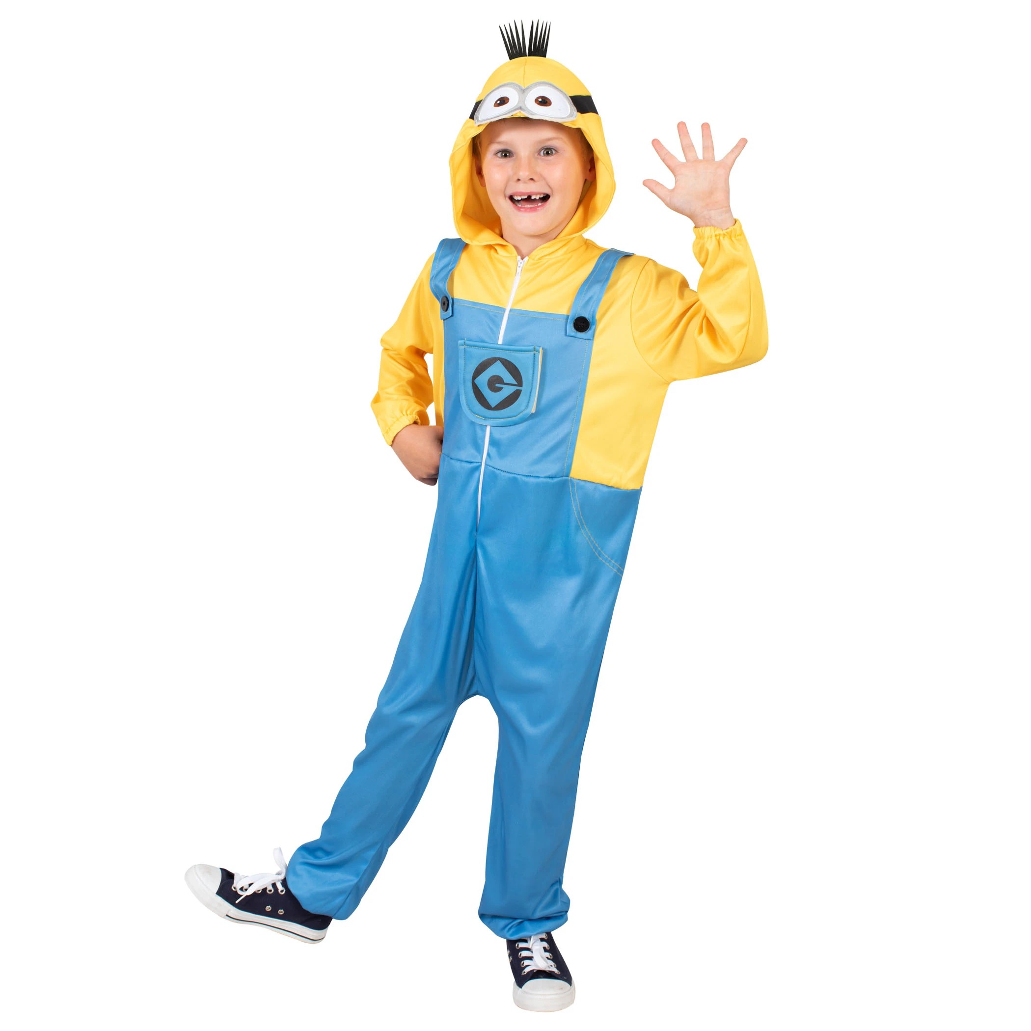 1 Illumination's Despicable Me 4 Minion Tim Child Costume - Ages 3-5, 1 of 6