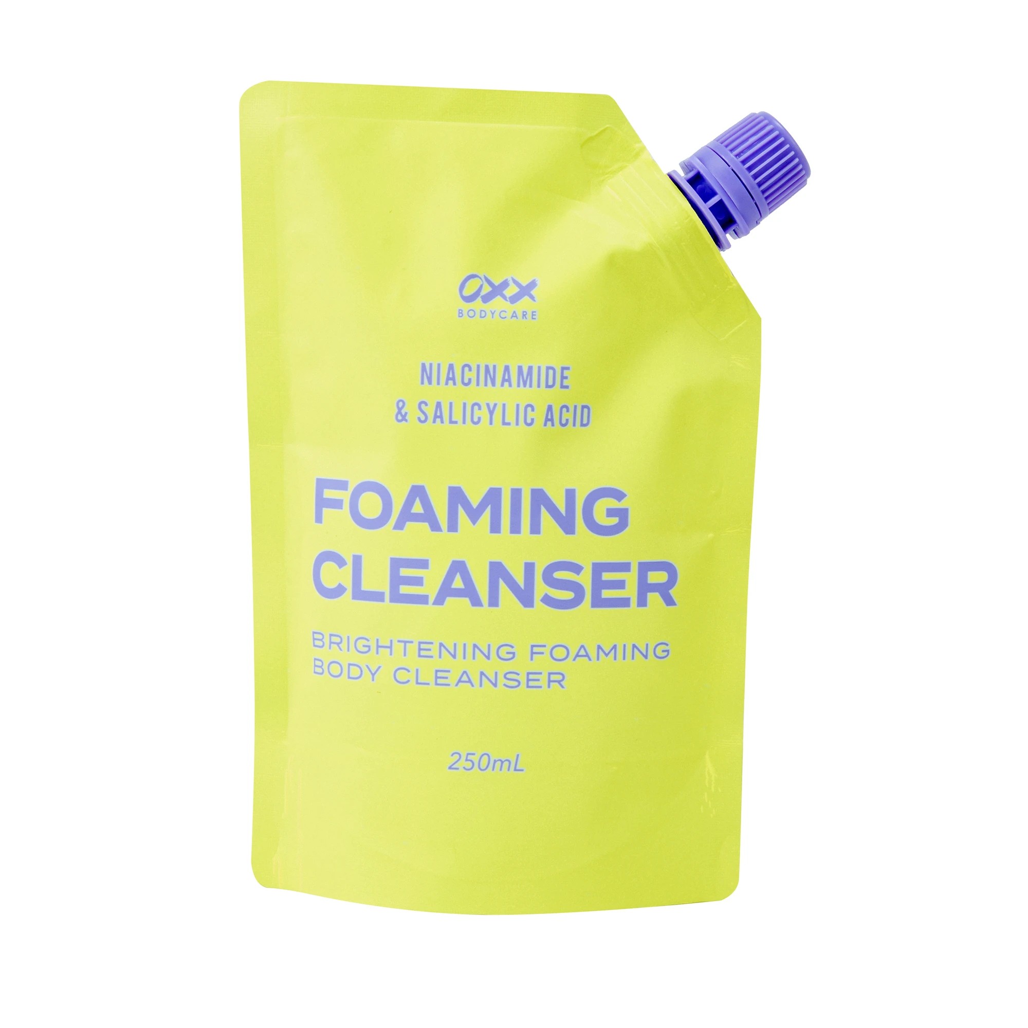 1 OXX Bodycare Brightening Foaming Body Cleanser 250ml - Niacinamide and Salicylic Acid, 1 of 5