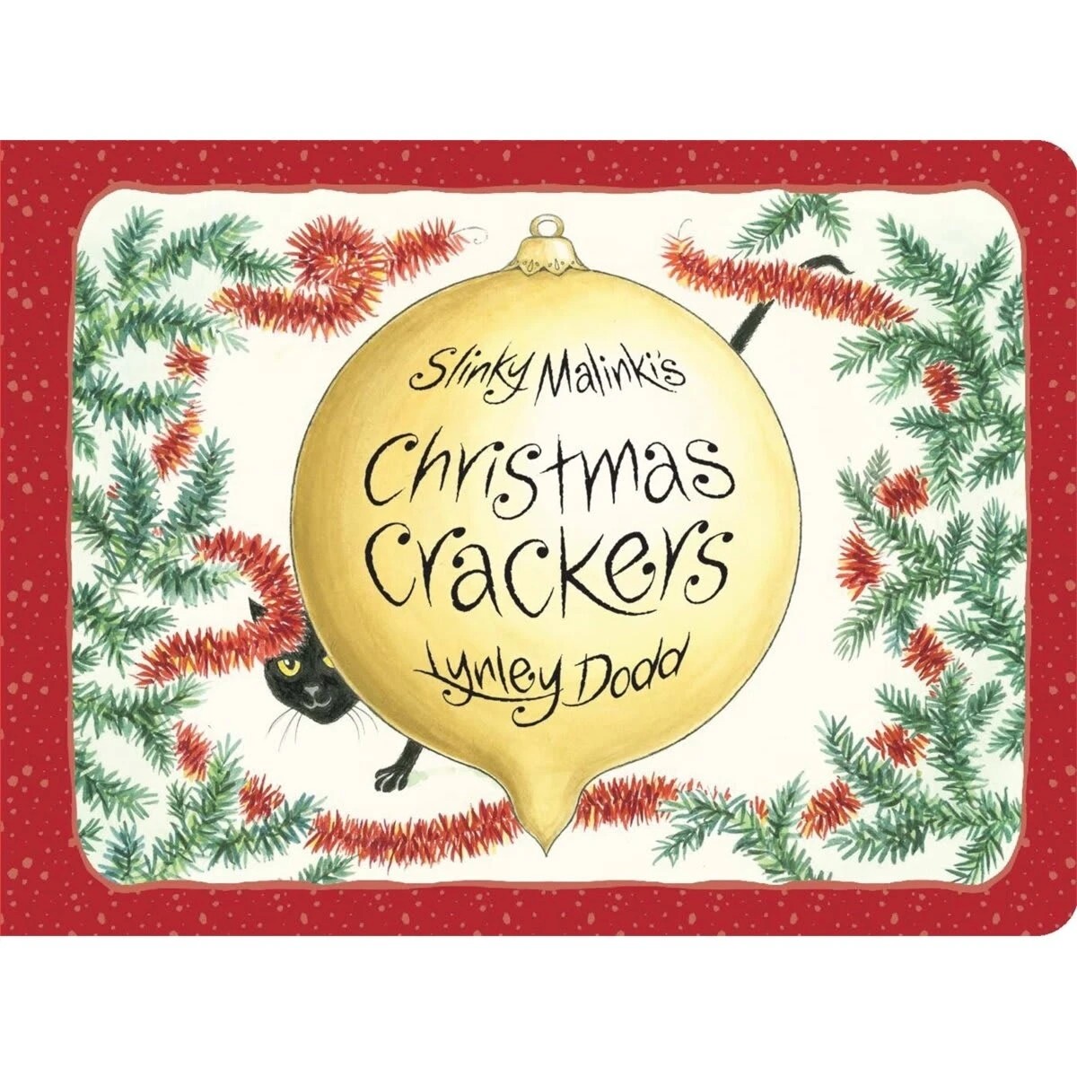 1 Slinky Malinki's Christmas Crackers by Lynley Dodd - Book, 1 of 1