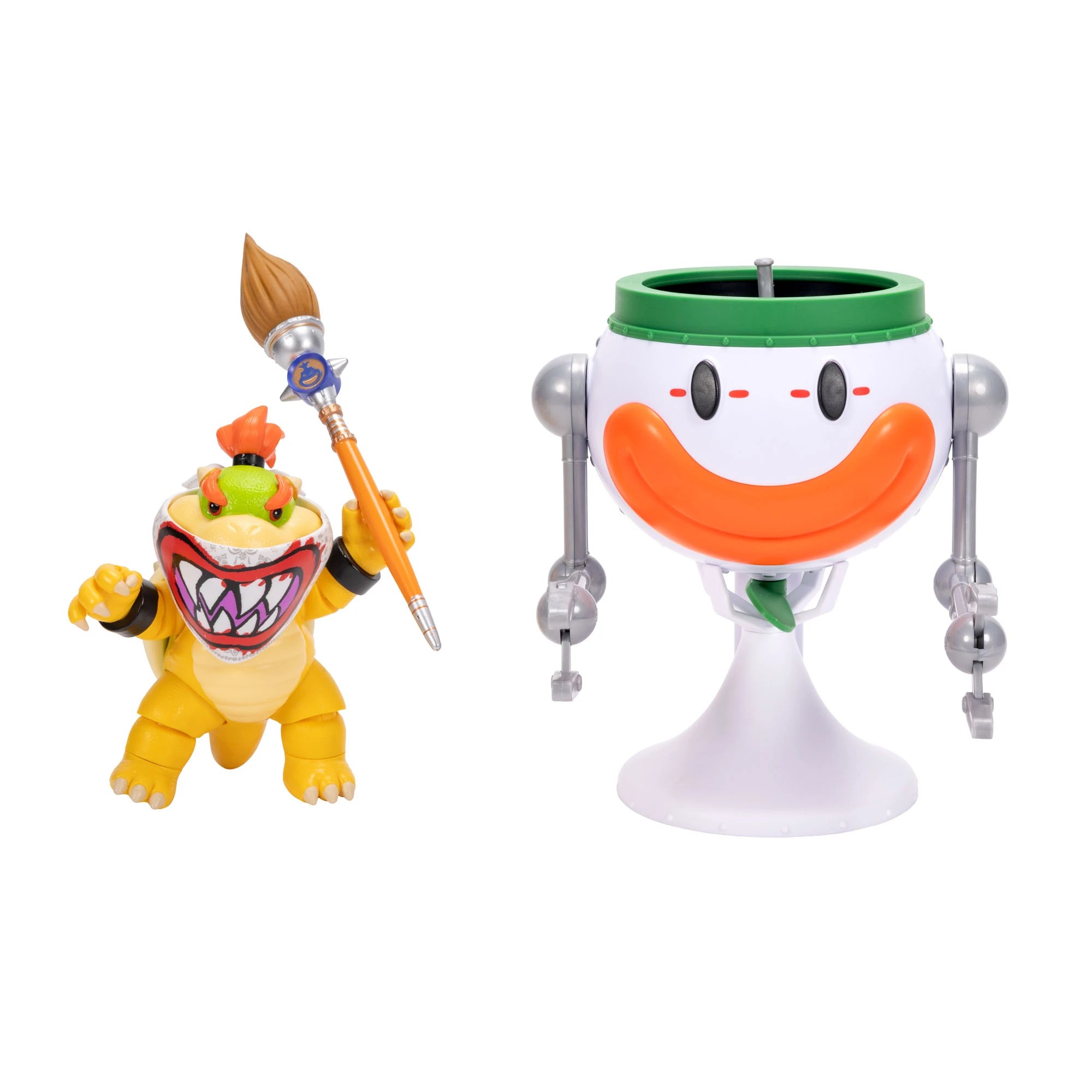 2 13cm Nintendo x Illumination The Super Mario Galaxy Movie Bowser Jr. with Clown Car, 2 of 6