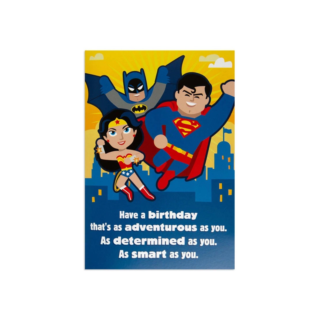 2 Hallmark DC Comics Interactive Birthday Card - Wonder Woman, Batman and Superman, 2 of 4