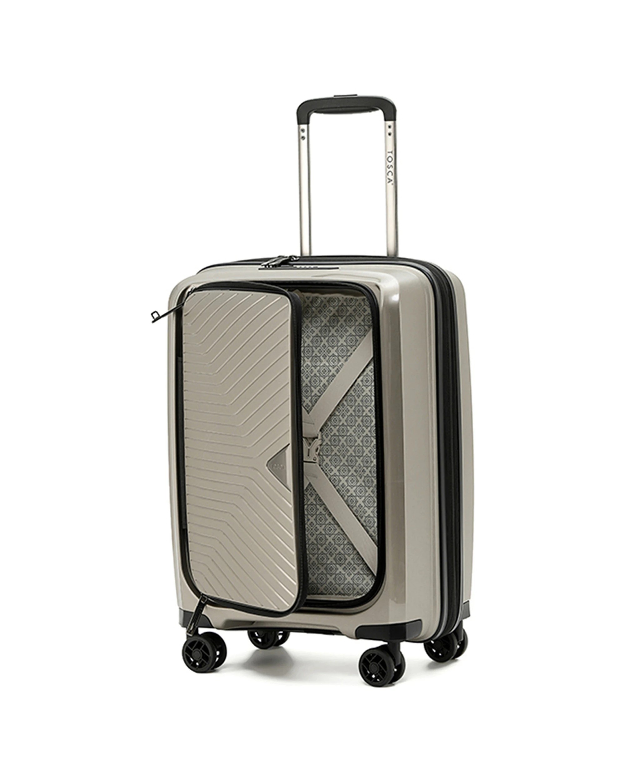 4 Tosca Space X 20" Travel Luggage Carry On Suitcase - Gold, 4 of 6