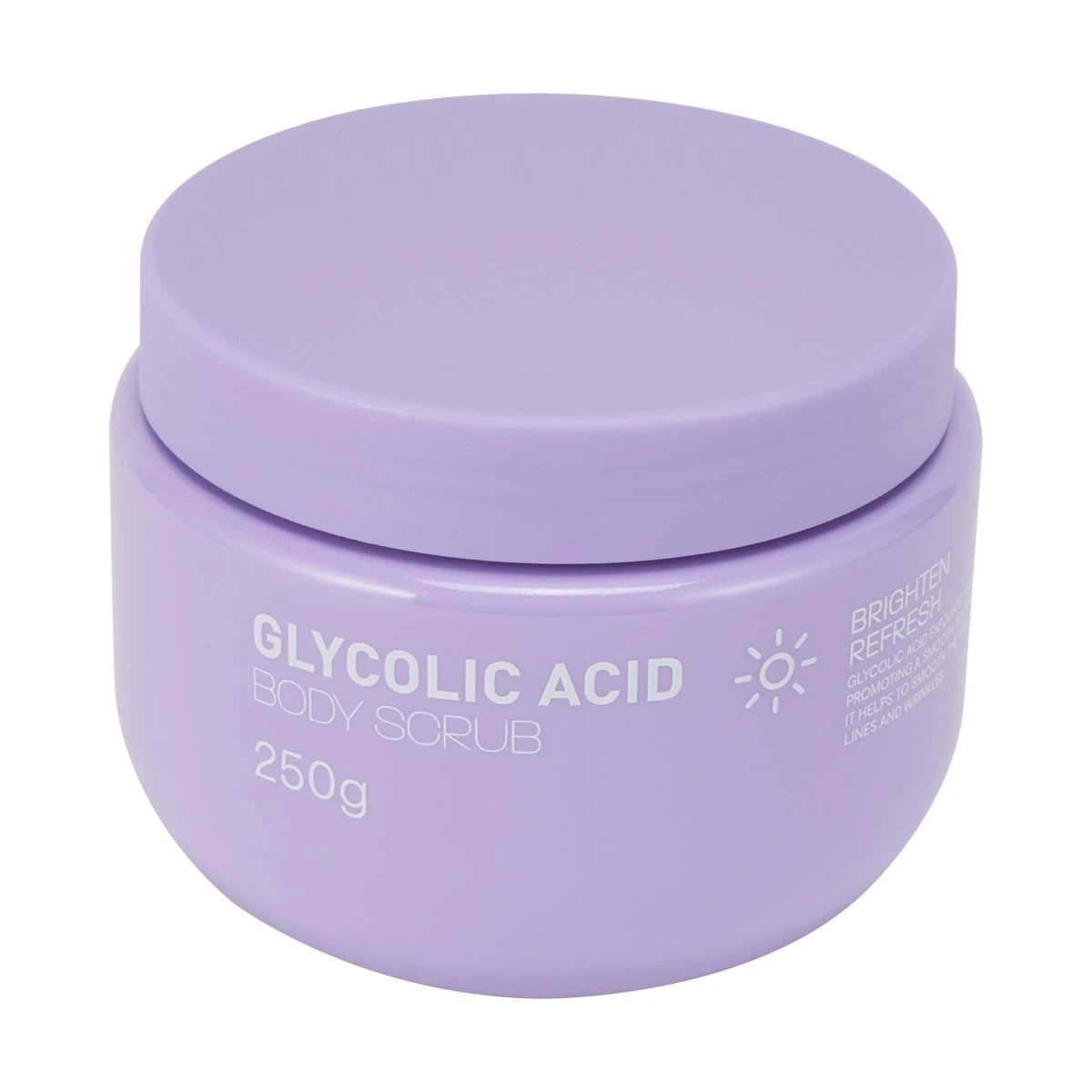 4 Brighten & Refresh Body Scrub 250g - Glycolic Acid, 4 of 6
