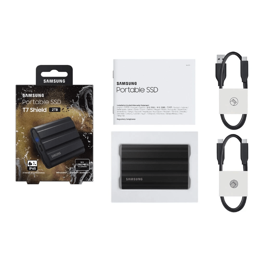 7 Samsung 2TB T7 Shield Portable SSD Black, 7 of 7