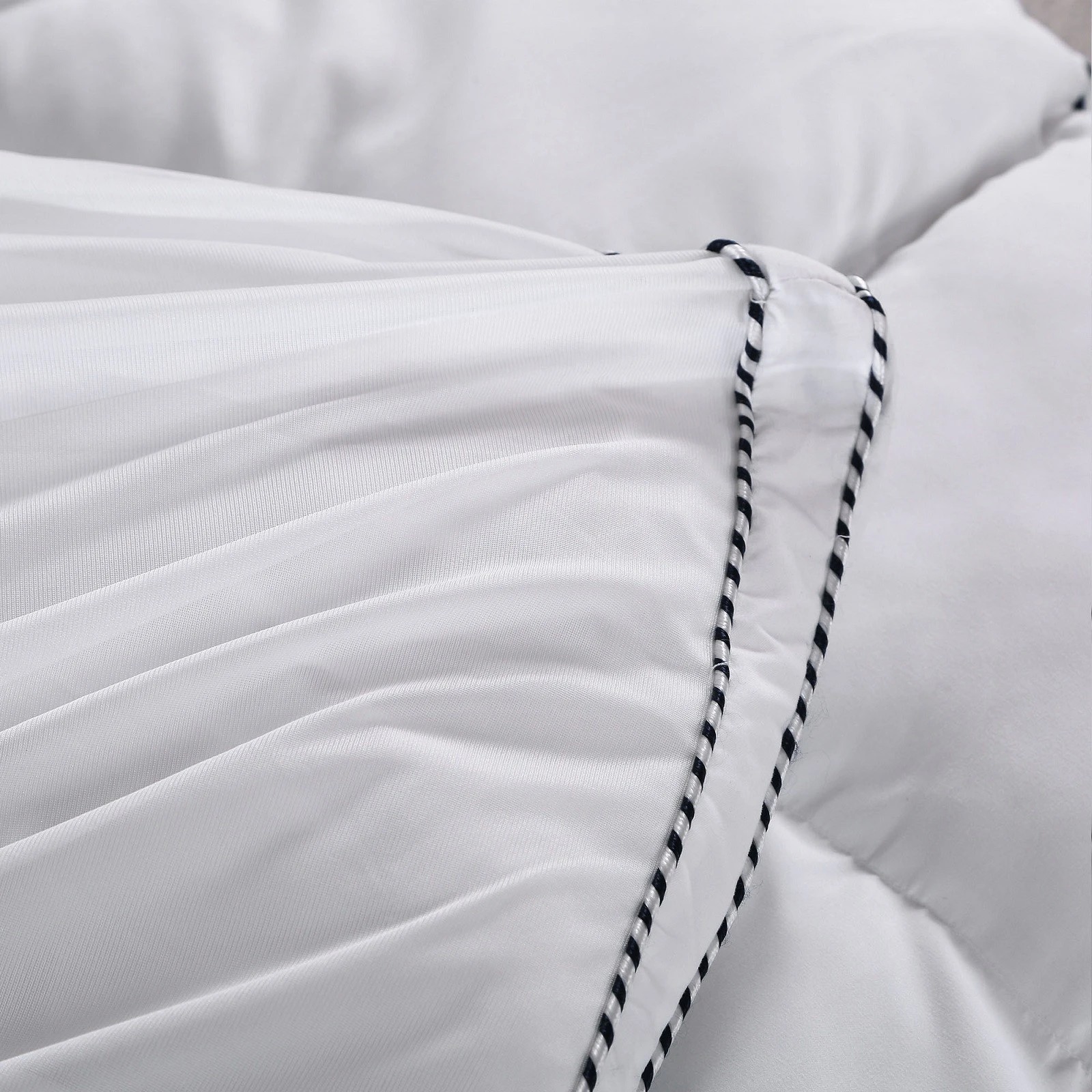 4 Royal Comfort 1000GSM Luxury Bamboo Fabric Gusset Mattress Pad Topper Cover - Queen Bed - White, 4 of 8