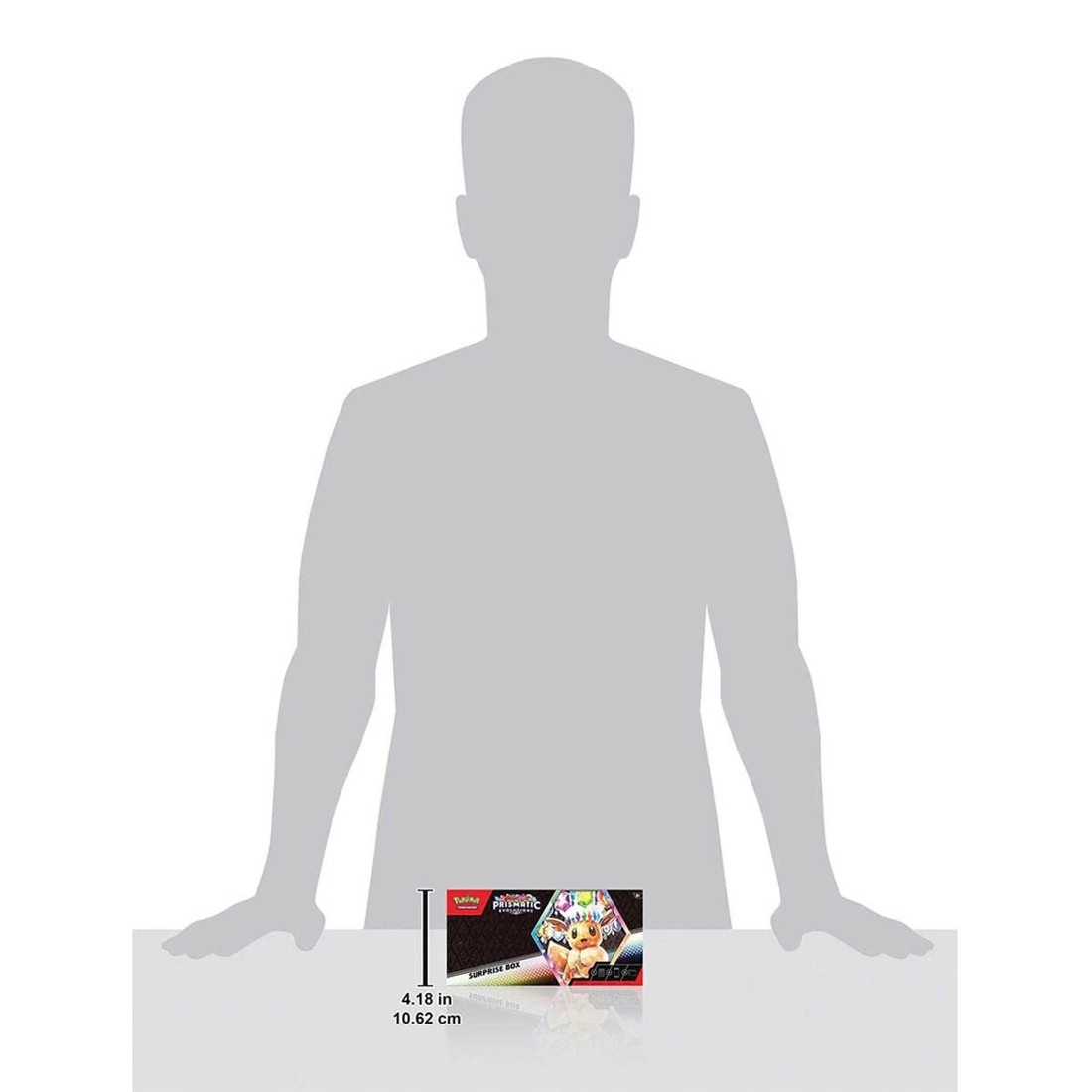 7 Pokemon Trading Card Game: Scarlet & Violet Prismatic Evolutions Surprise Box - Assorted, 7 of 7