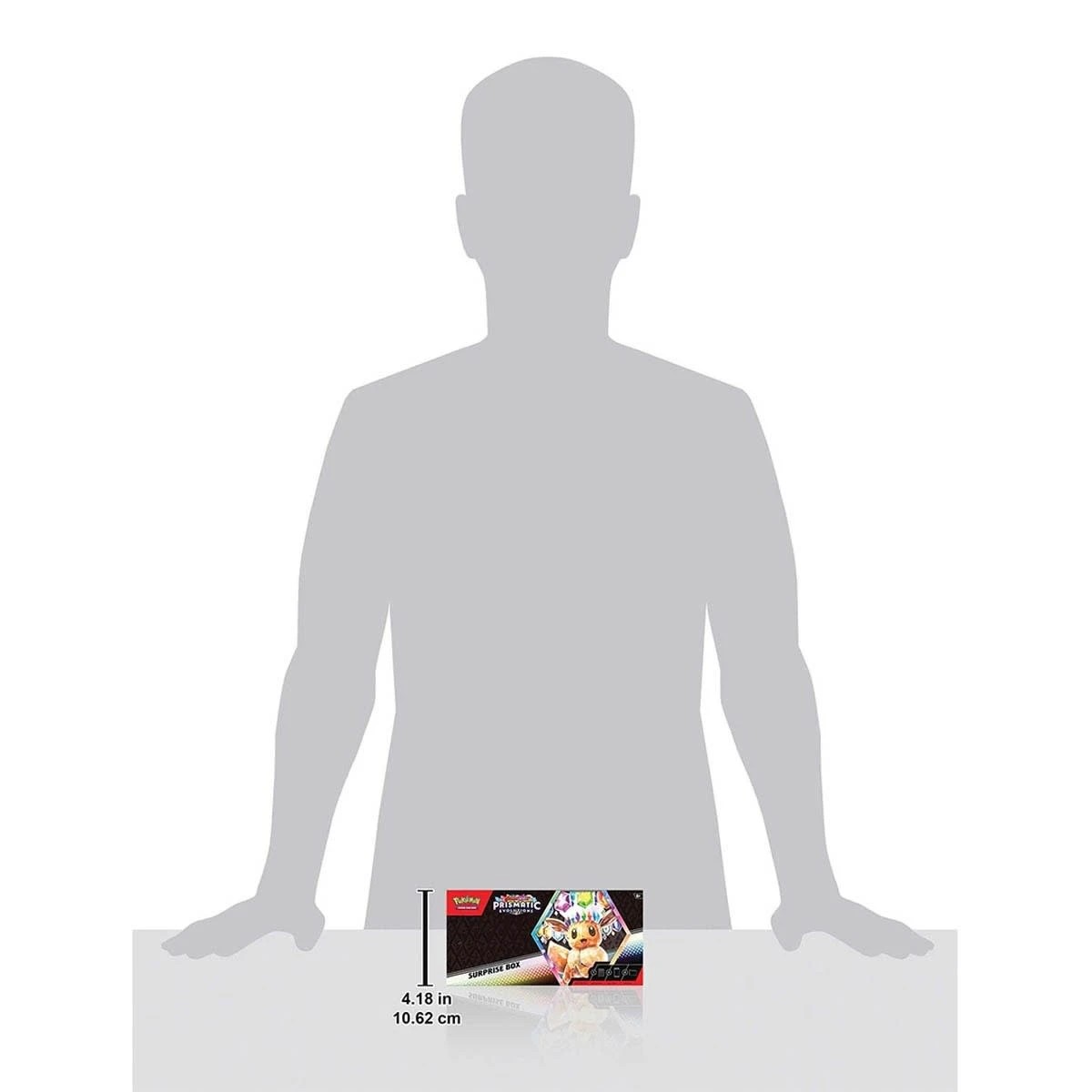 7 Pokemon Trading Card Game: Scarlet & Violet Prismatic Evolutions Surprise Box - Assorted, 7 of 7