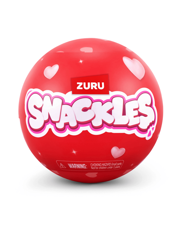 12cm Snackles Valentines Edition Plush by ZURU - Assorted