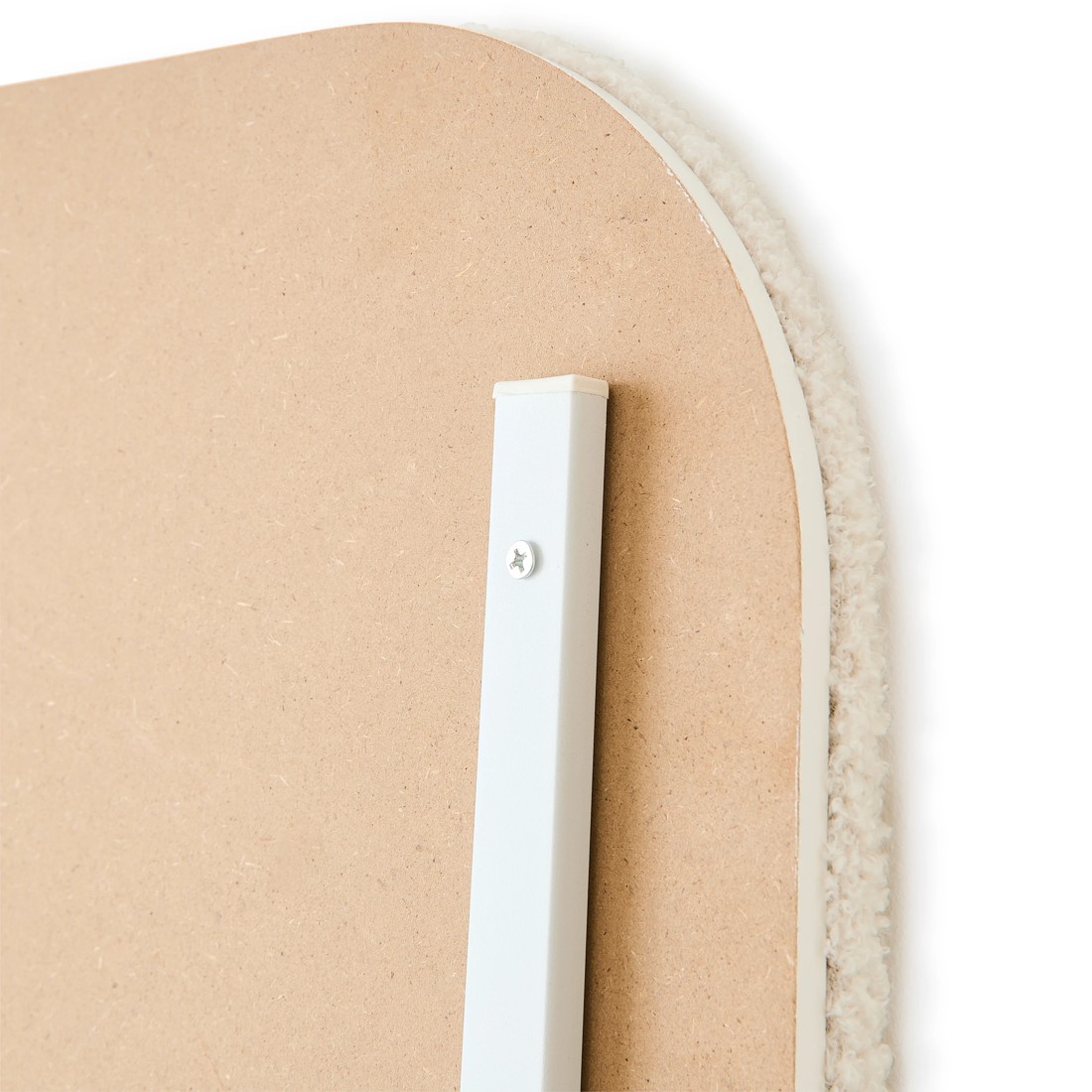 5 Curved Boucle Floor Mirror - 170cm x 60cm, 5 of 5