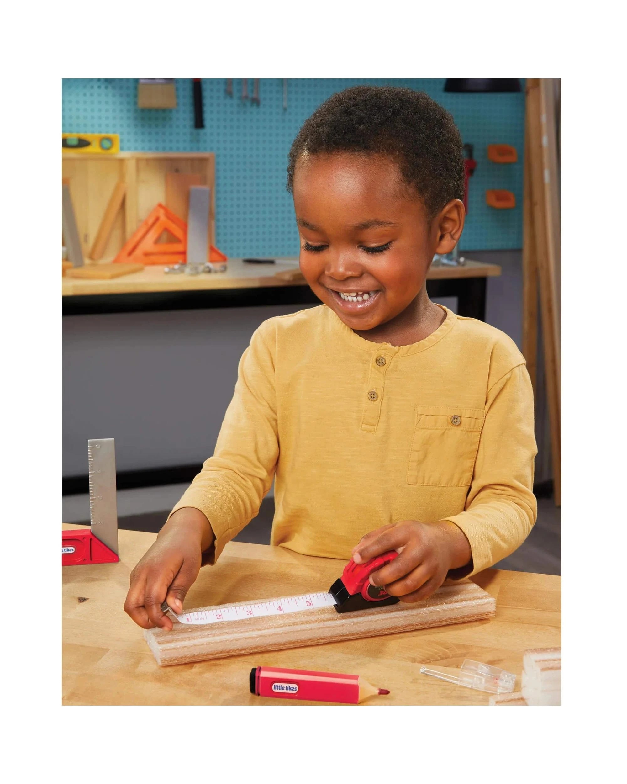 7 Little Tikes Creative Construction Measure and Cut Set, 7 of 8