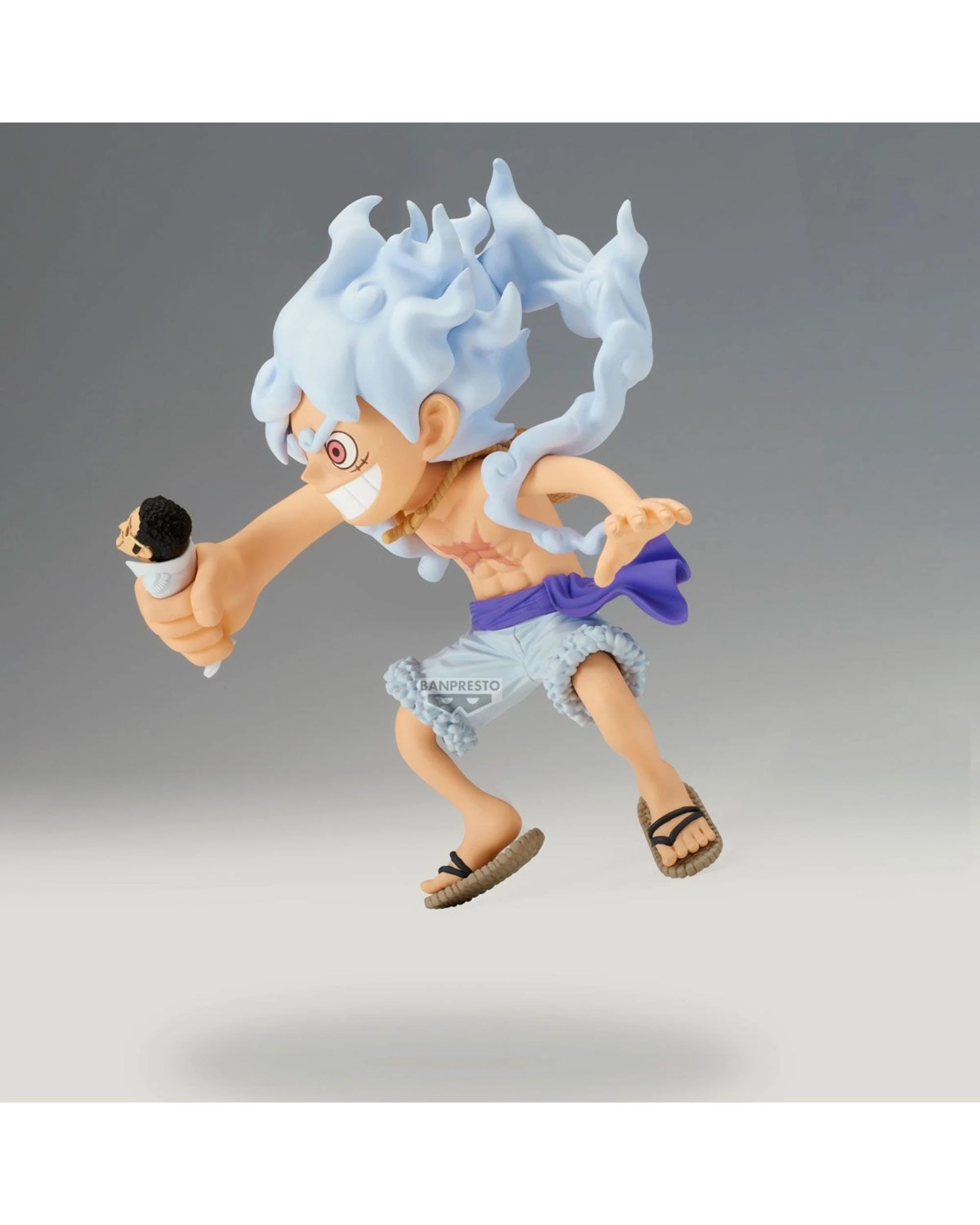 3 Banpresto Mega World Collectable One Piece Monkey D Luffy vs Borsalino Figure, 3 of 5