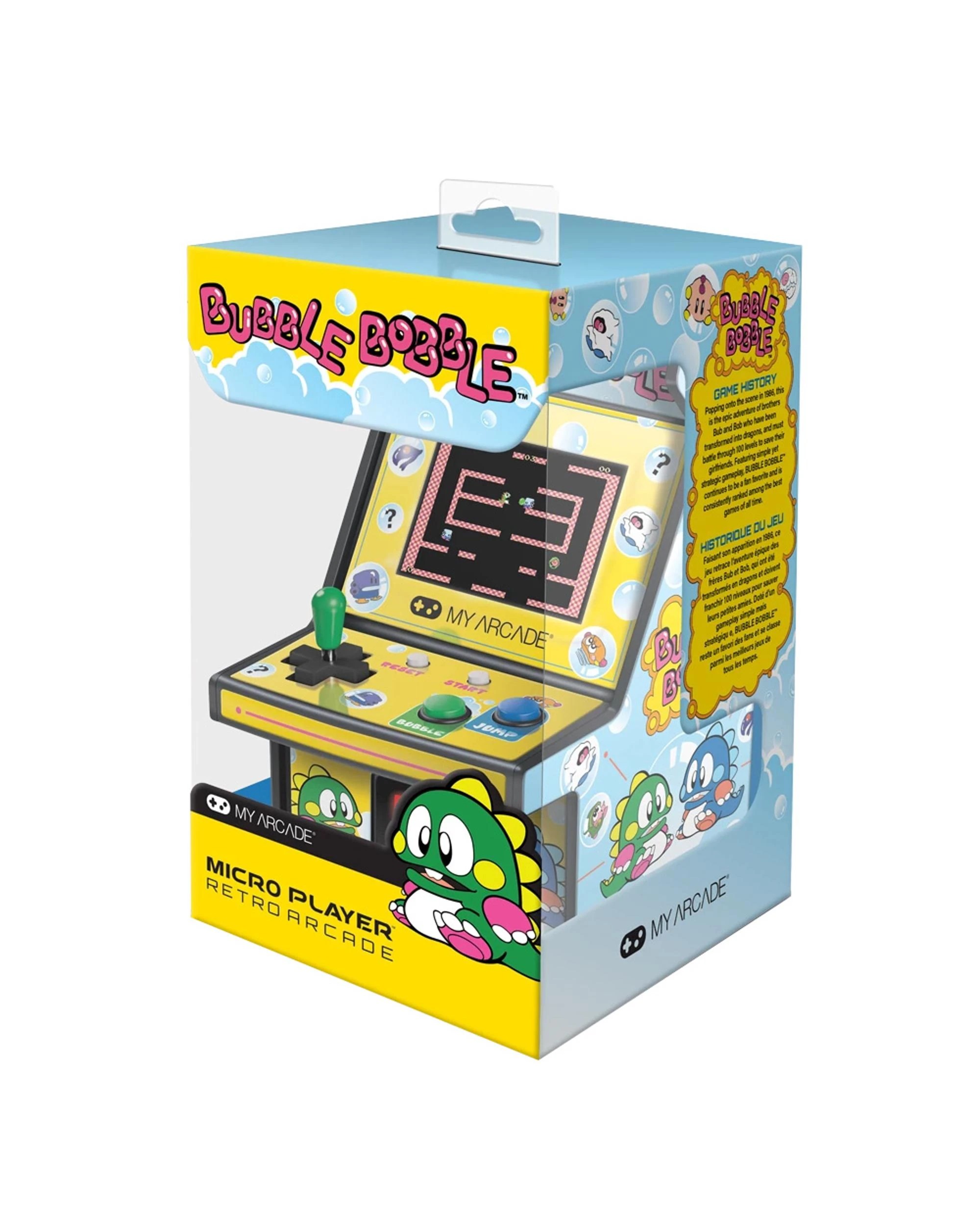 1 My Arcade Bubble Bobble Micro Player, 1 of 4