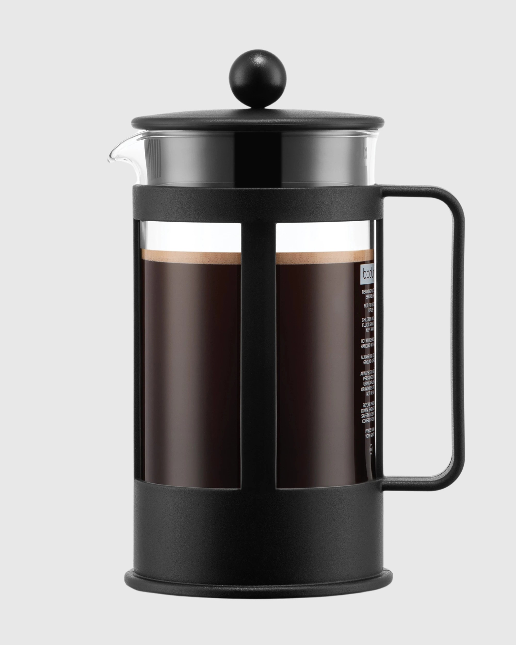 2 Bodum Kenya 1L French Press Coffee Maker - Black, 2 of 3