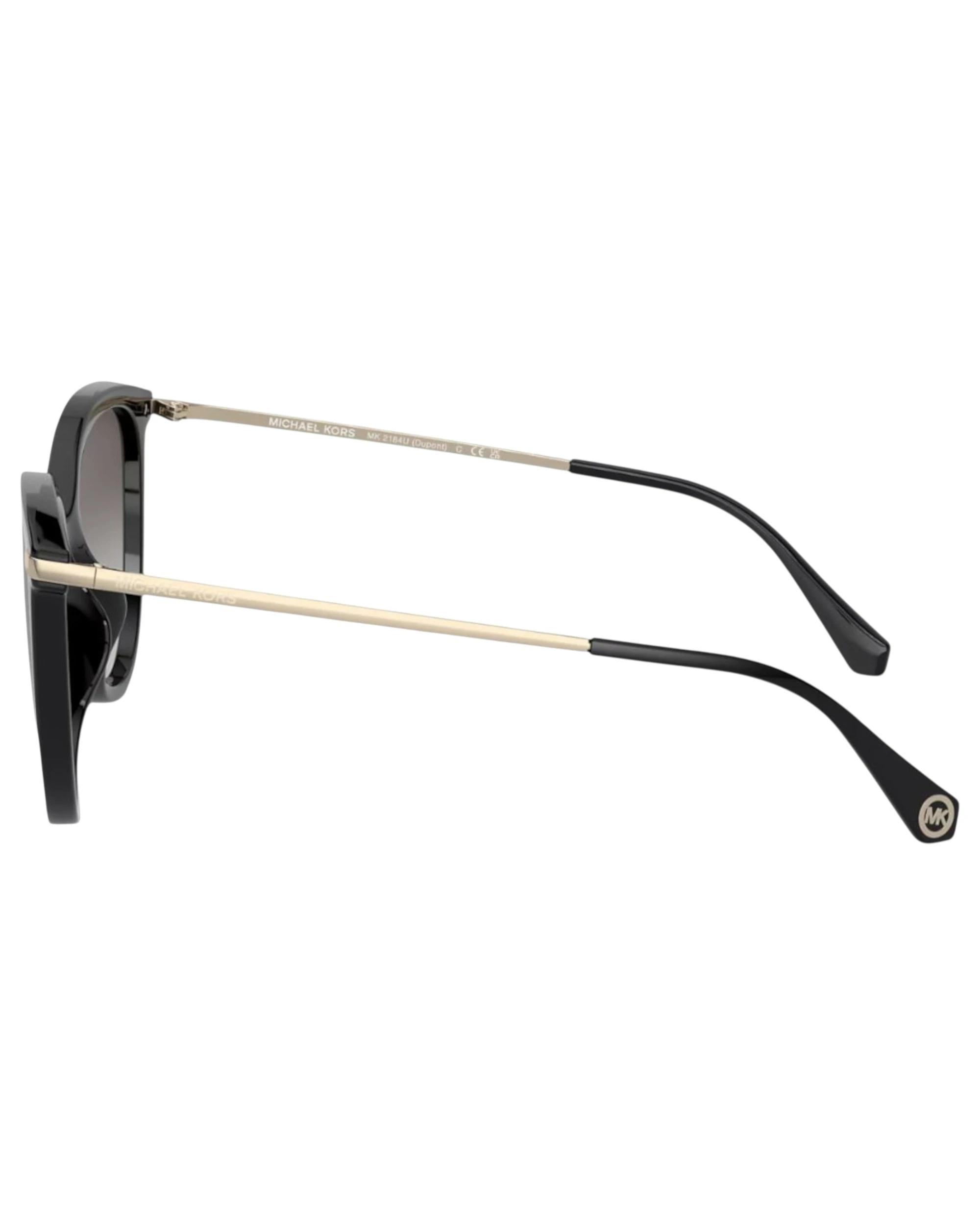3 Michael Kors Womens Sunglasses Dupont MK 2184U Sunnies BLACK/DARK GREY GRADIENT, 3 of 5