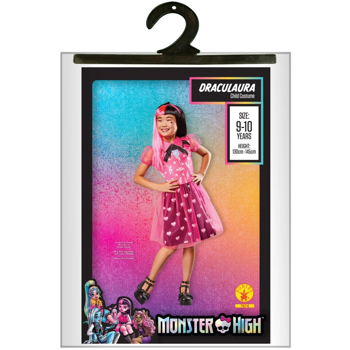5 Monster High Draculaura Classic Costume - Ages 6-8, 5 of 5