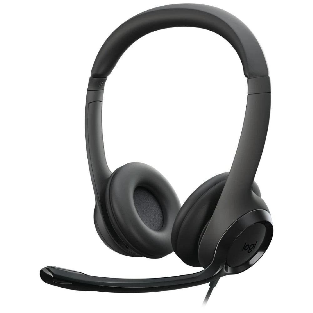 1 Logitech H390 USB Computer Headset Black, 1 of 8