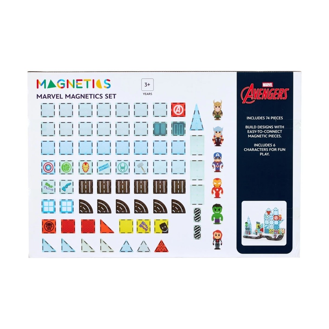 7 74 Piece Marvel Avengers Magnetics Set, 7 of 7