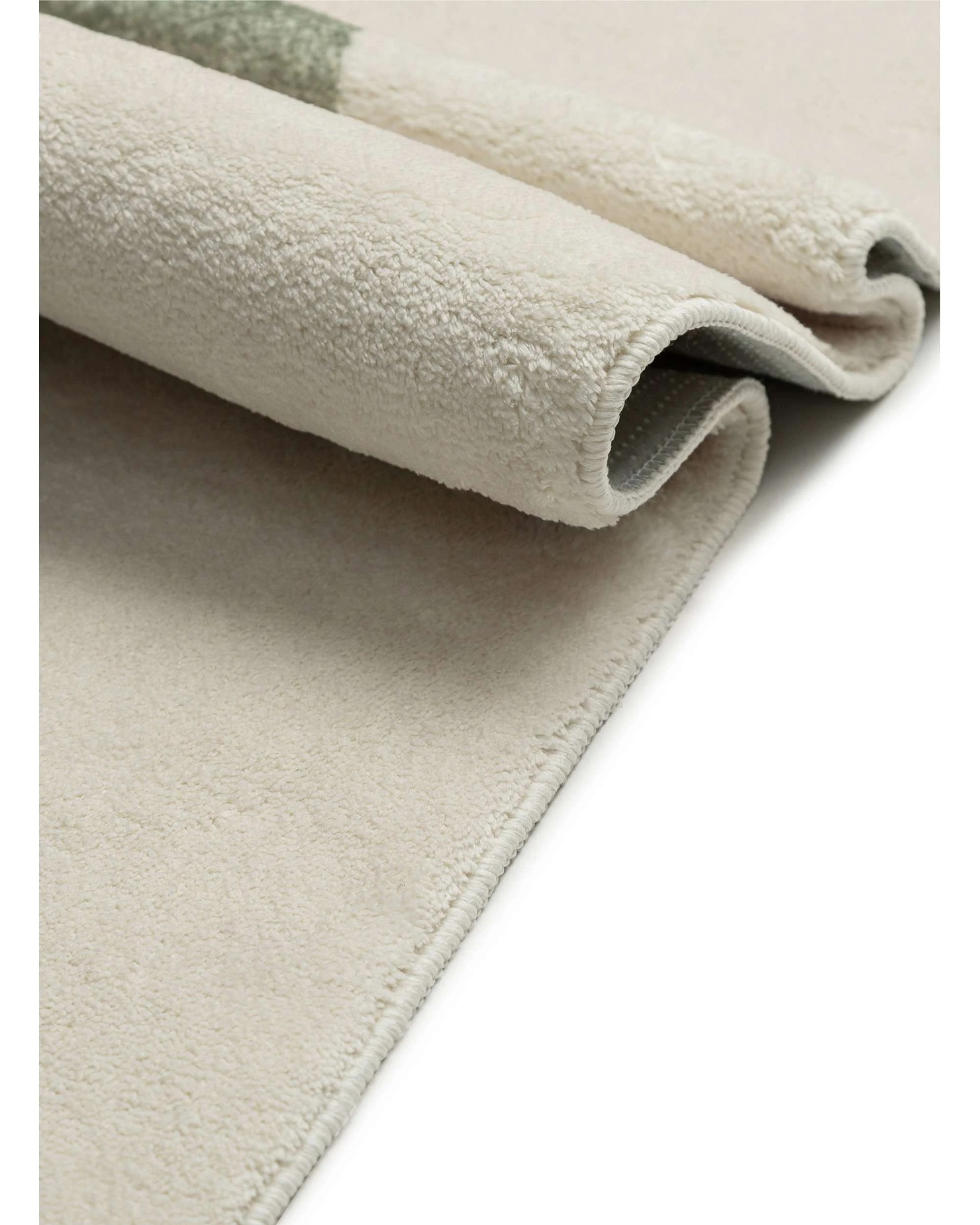 8 Loopsie Lenox Printed Washable Rug-290cm x 200cm - Green, 8 of 8