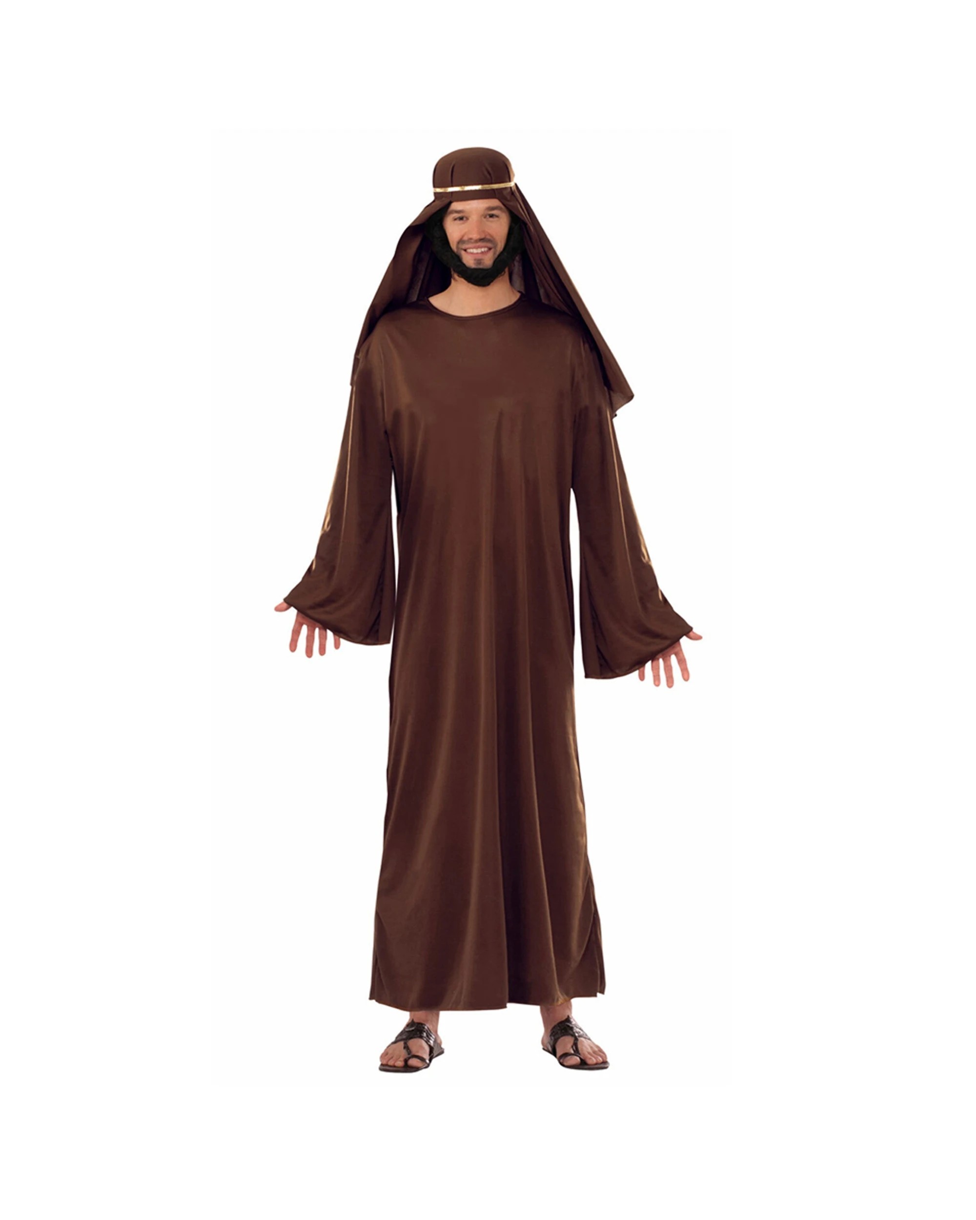 1 Rubies Wiseman Costume Party Dress Up Outfit Size XL - Brown, 1 of 3