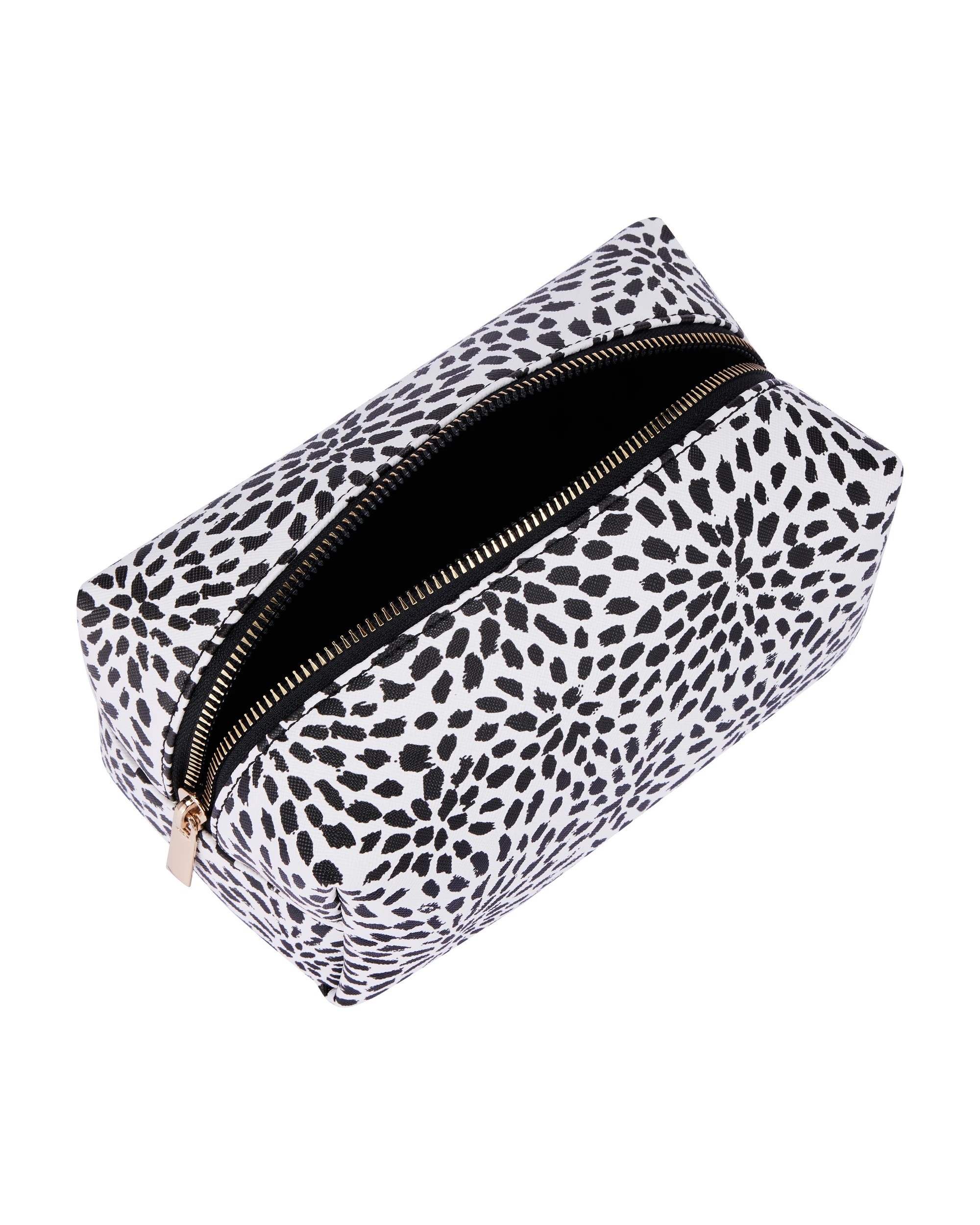 5 OXX Cosmetics 3 Piece Makeup Bag - Black and White, 5 of 6