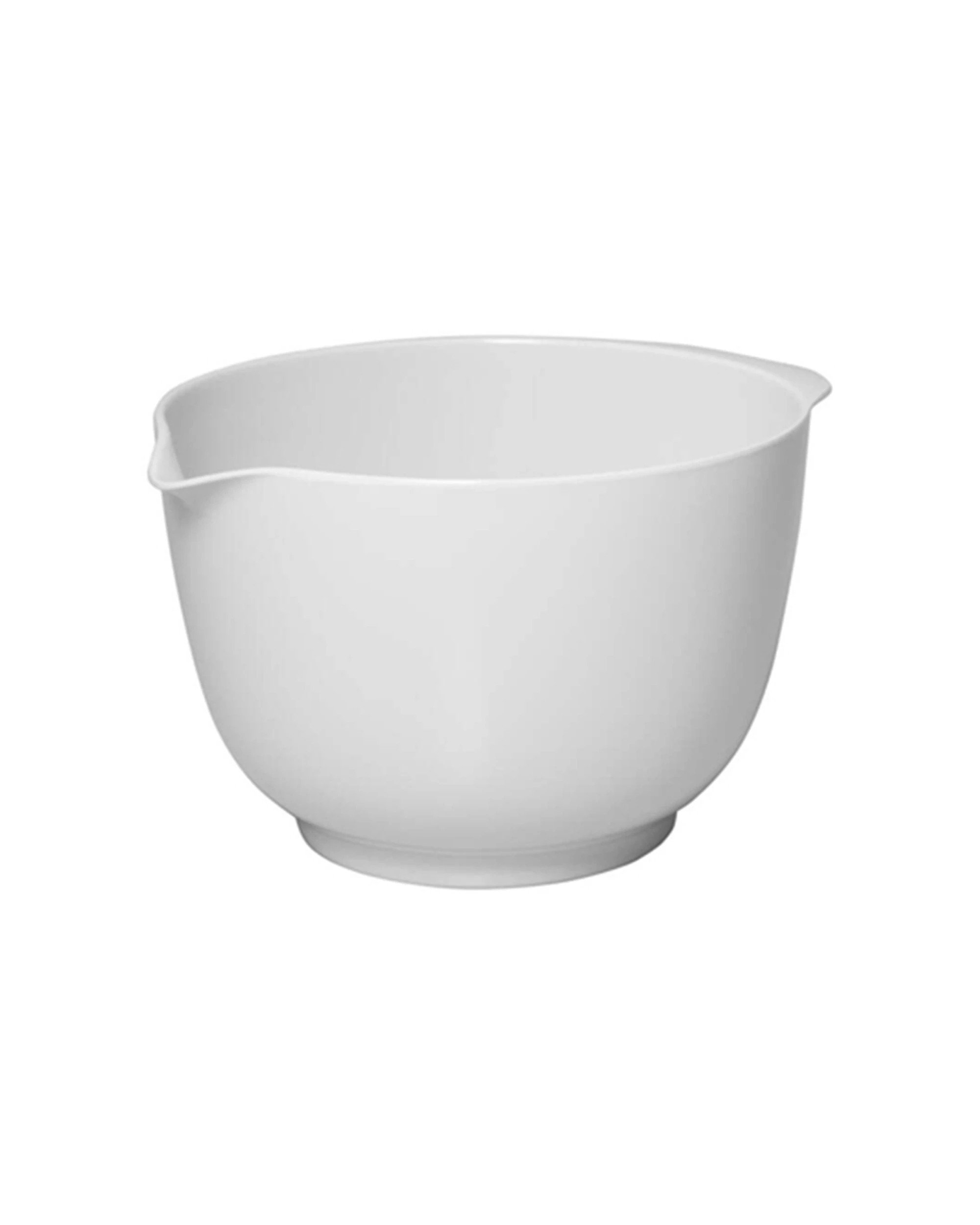 1 Avanti Melamine 1.8L Mixing Stirring Food Bowl With Handgrip - White, 1 of 1