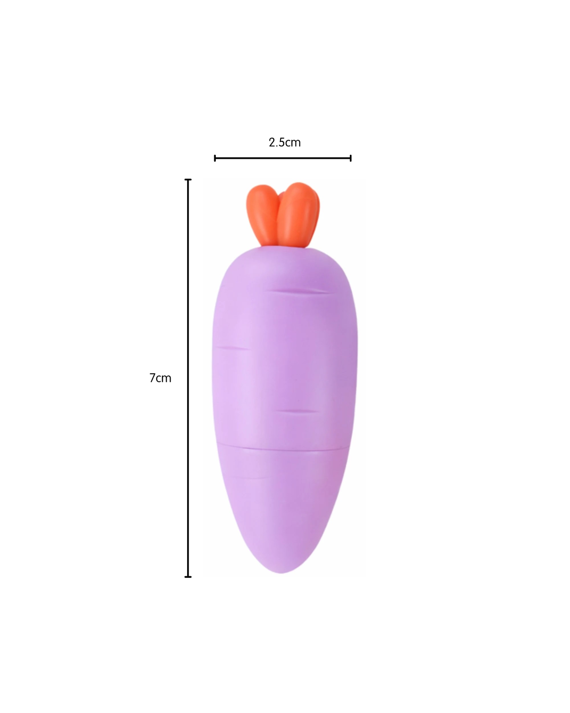 2 Design Group Mini Carrot Highlighters Pack of 6 - Multi, 2 of 4