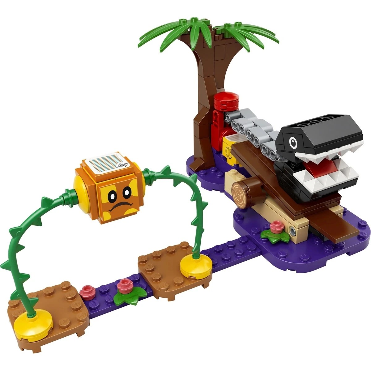 2 LEGO Super Mario Chain Chomp Jungle Encounter Expansion Set 71381, 2 of 9