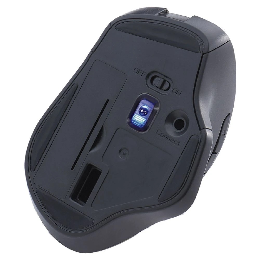 2 Verbatim Silent Ergonomic Wireless Mouse Blue, 2 of 4